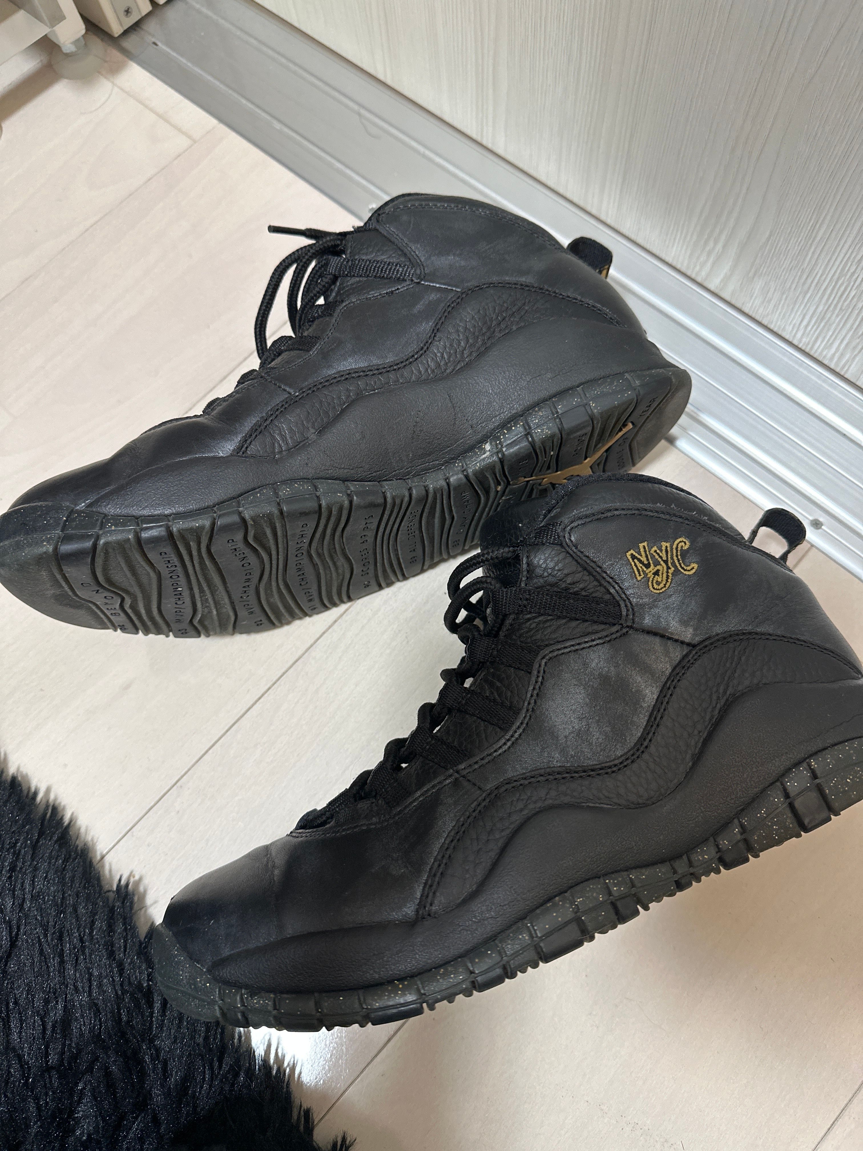 NIKE AIR JORDAN 10 RETRO "BLACK"