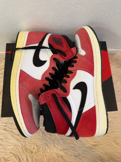 Nike Air Jordan 1 High OG "White/Black/Light Smoke Grey"