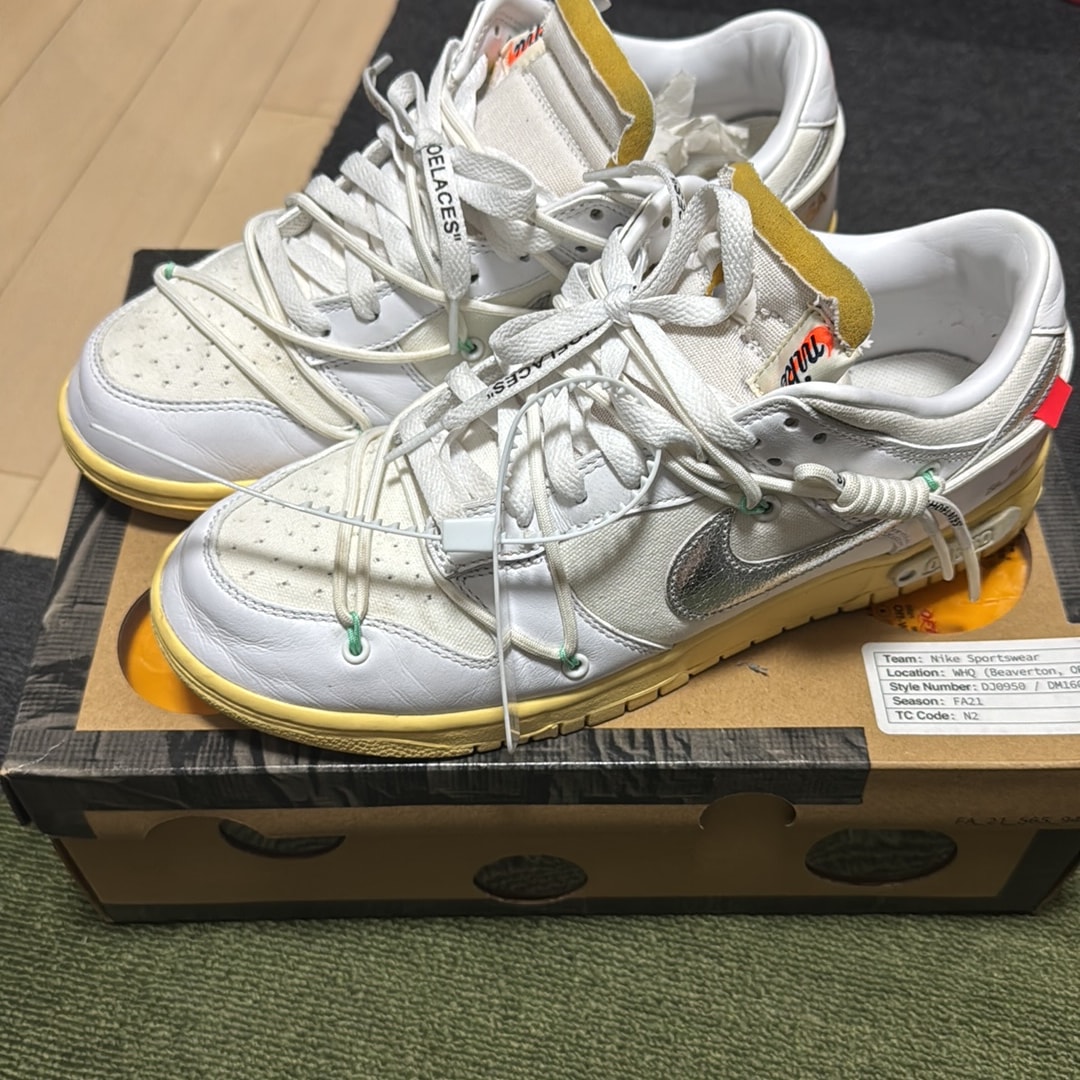 Off-White × Nike Dunk Low 1 of 50 "Lot.1"
