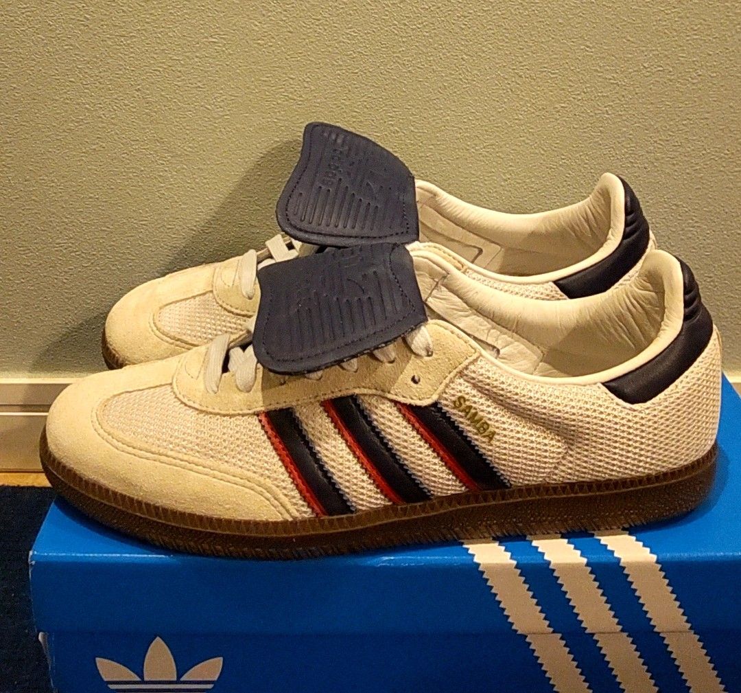 adidas Samba LT "Crystal White/Dark Blue/Gum"