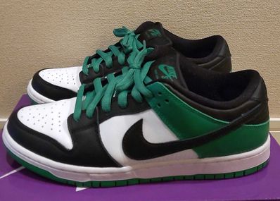 Nike SB Dunk Low Pro "Black and Classic Green"