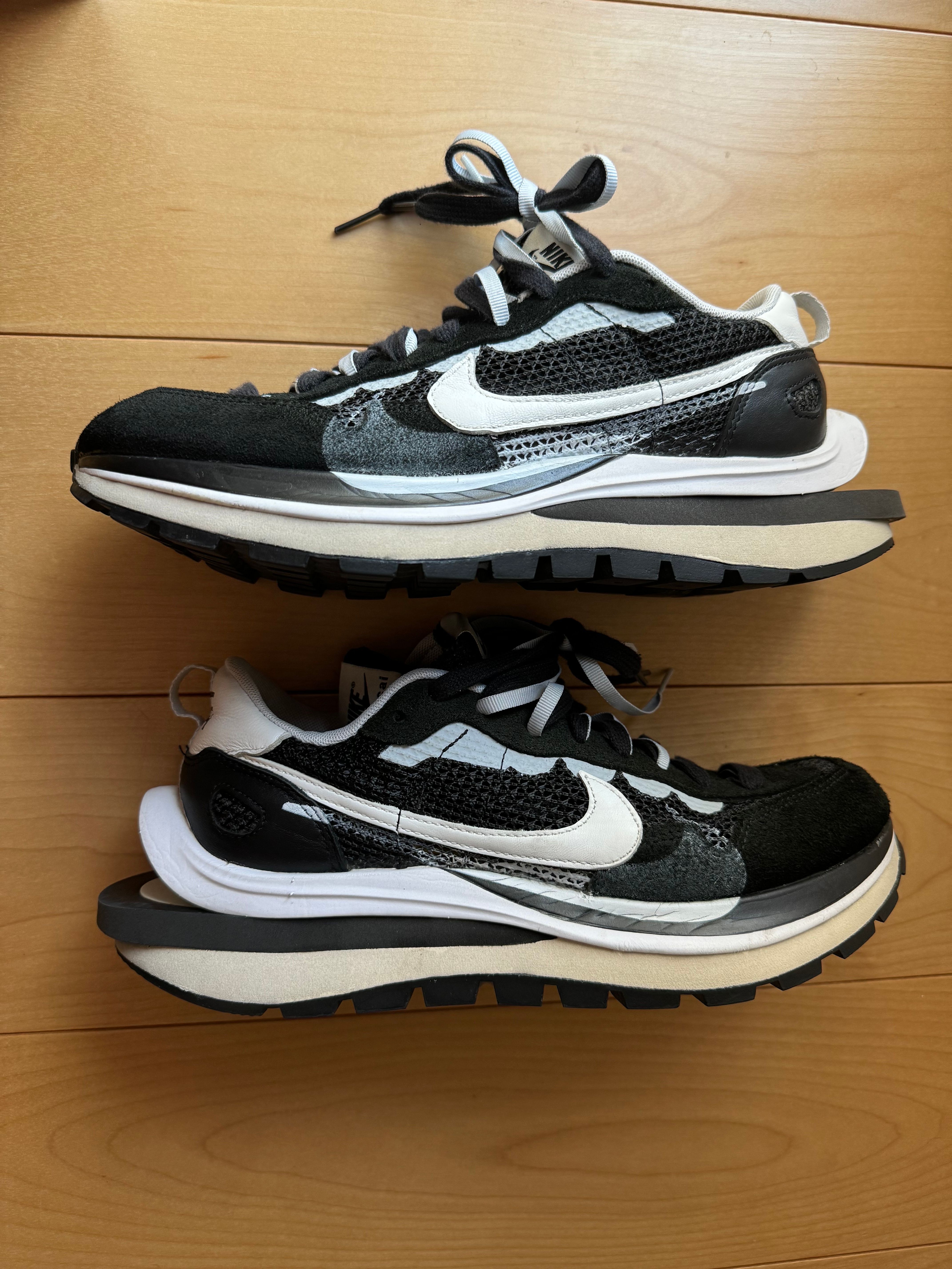 sacai × Nike Vapor Waffle "Black and White"