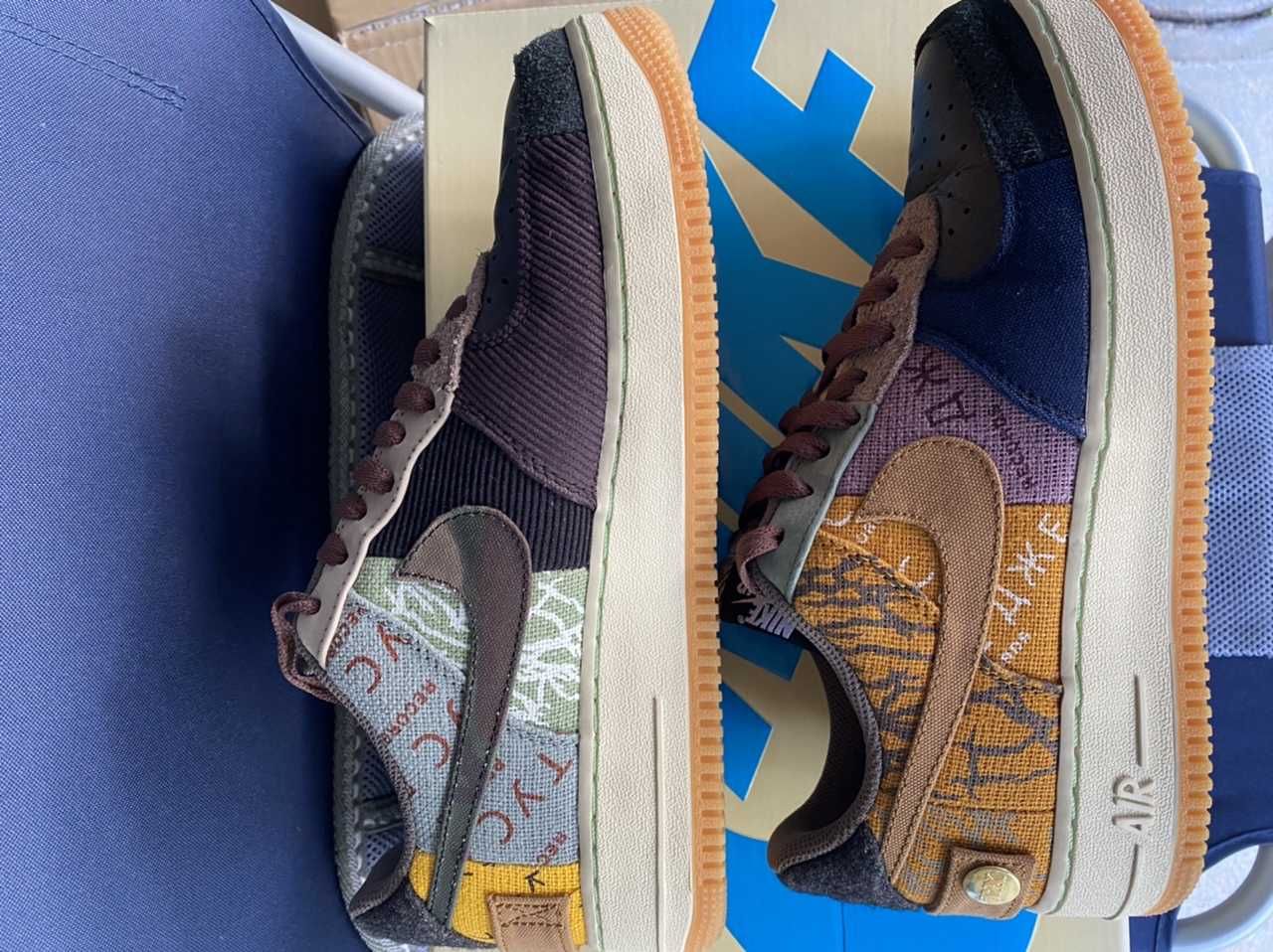 Travis Scott × Nike Air Force 1 Low Cactus Jack "Multi Color"