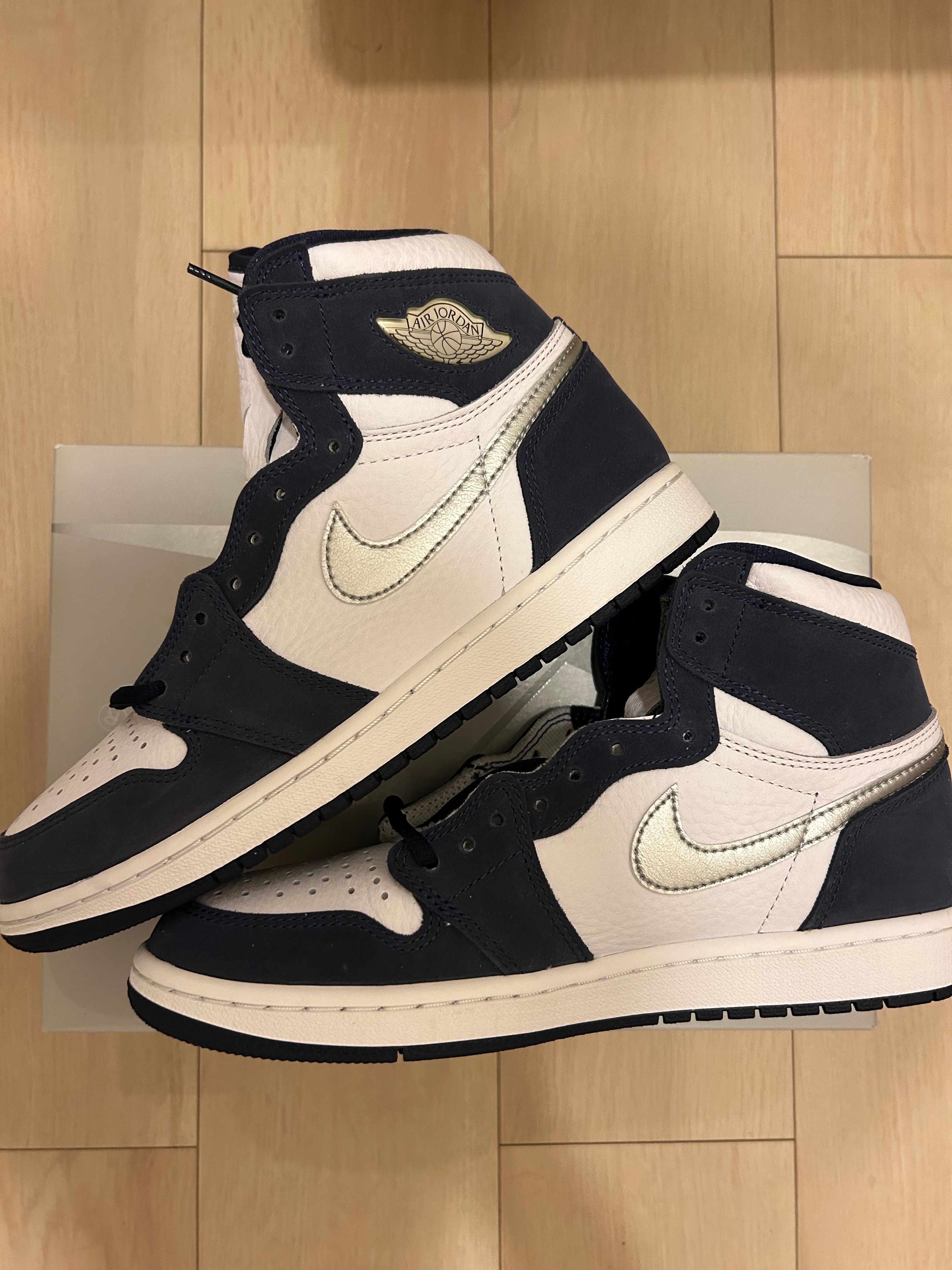 Nike Air Jordan 1 High OG CO.JP "White/Midnight Navy" (2020)(ブリーフケースなし)
