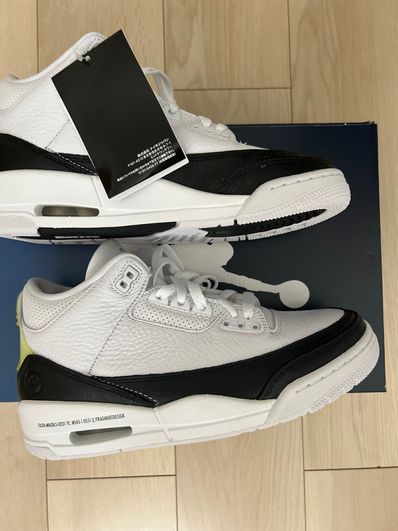 Fragment × Nike Air Jordan 3 "White/Black"