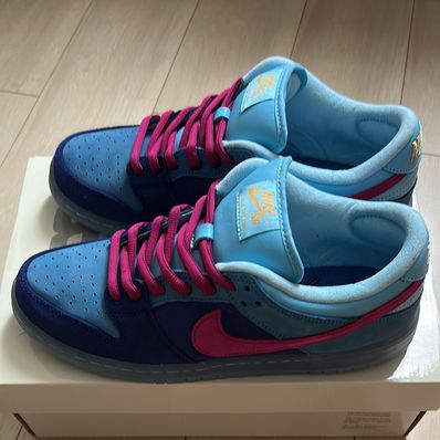 Run The Jewels × Nike SB Dunk Low "Deep Royal Blue and Active Pink"
