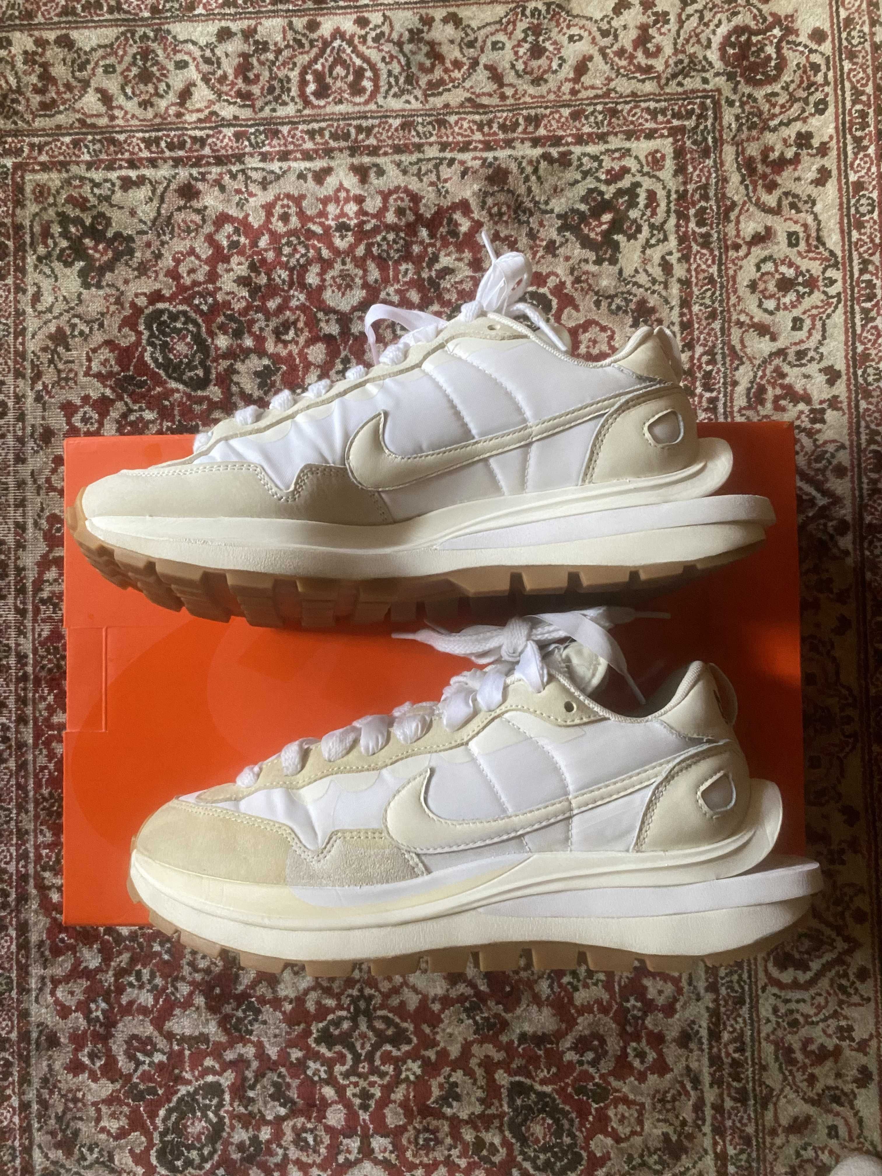 sacai × Nike Vapor Waffle "White Gum"