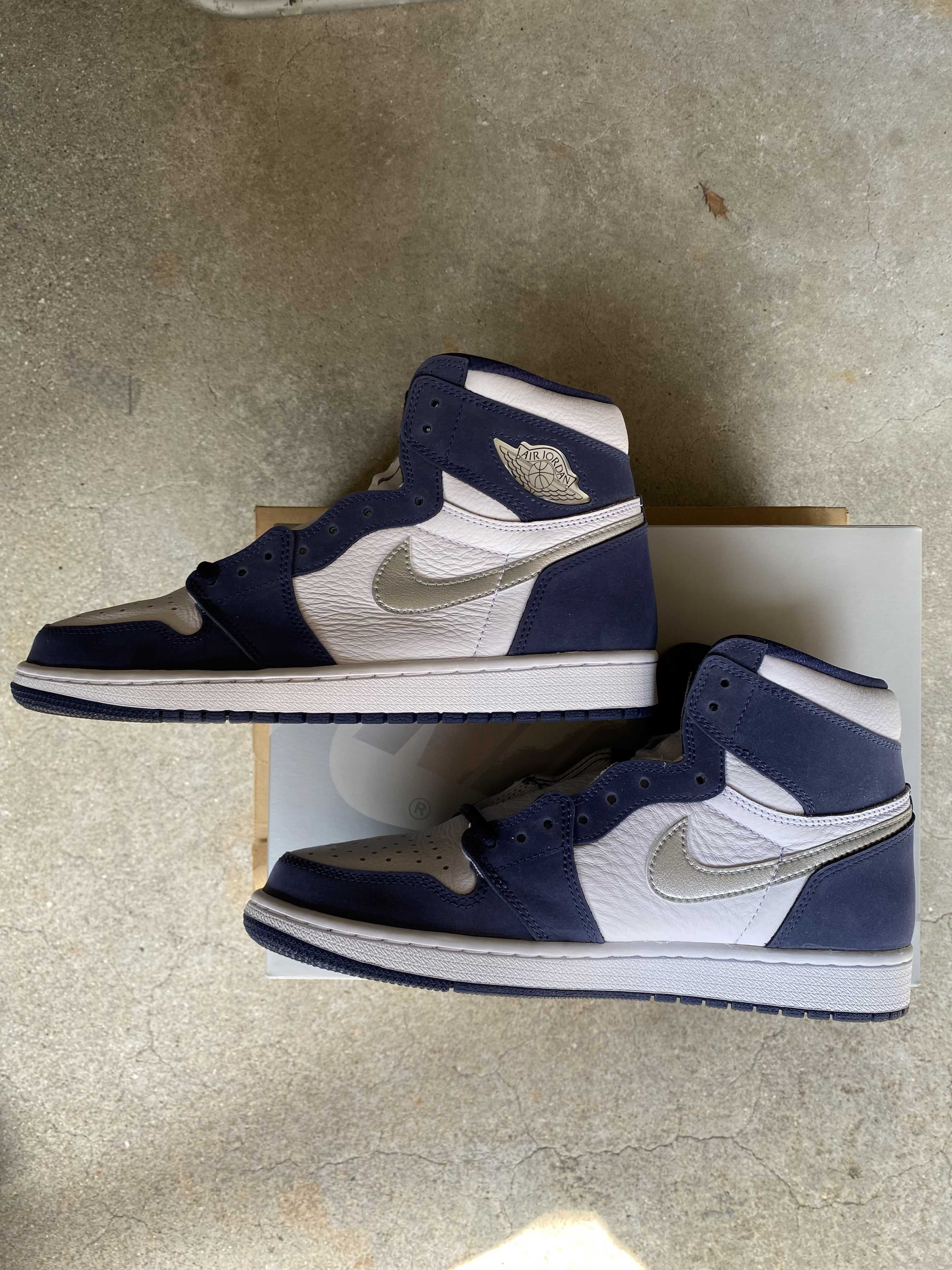 Nike Air Jordan 1 High OG CO.JP "White/Midnight Navy" (2020)(ブリーフケースなし)