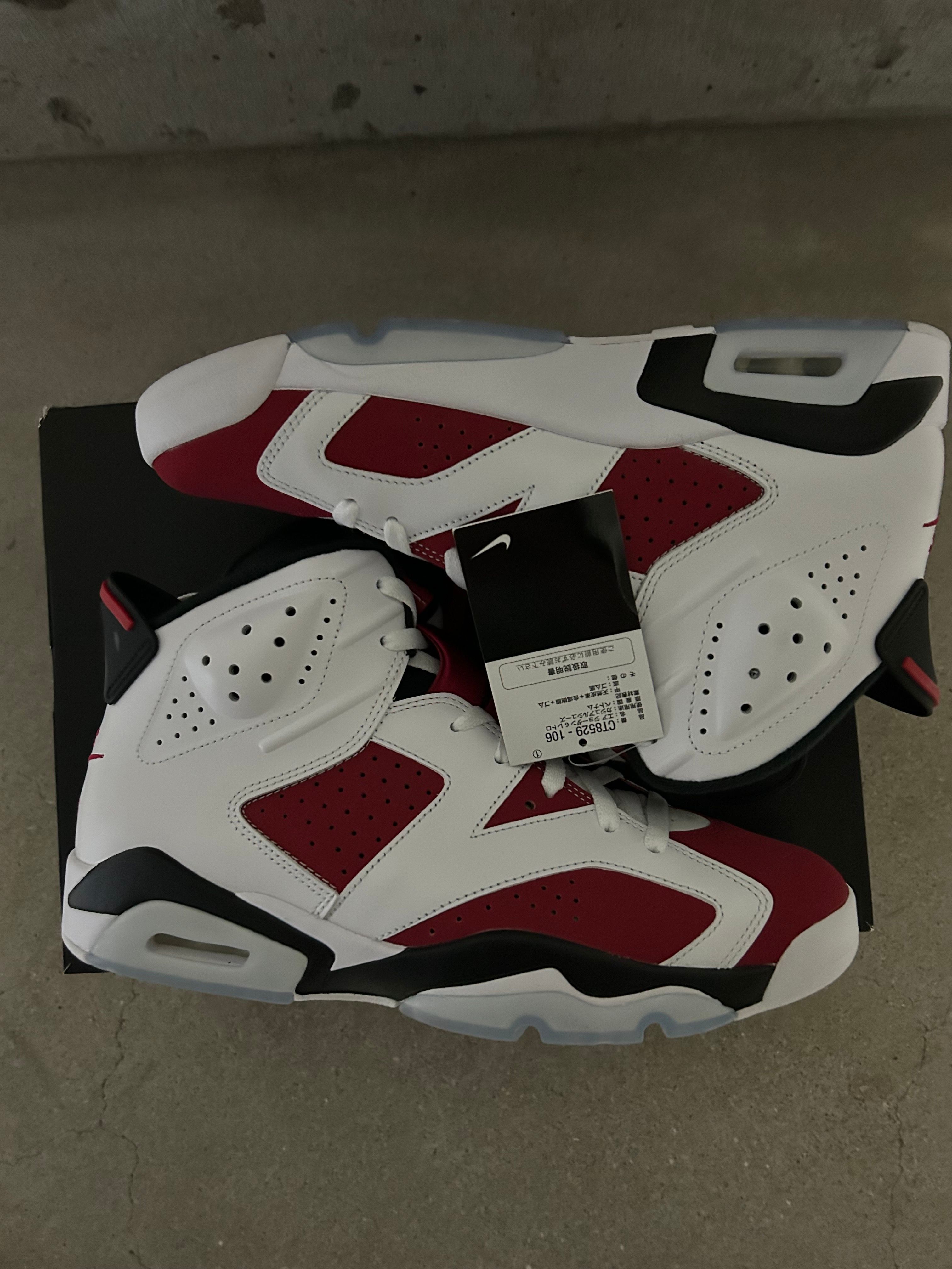 Nike Air Jordan 6 "Carmine" (2021)