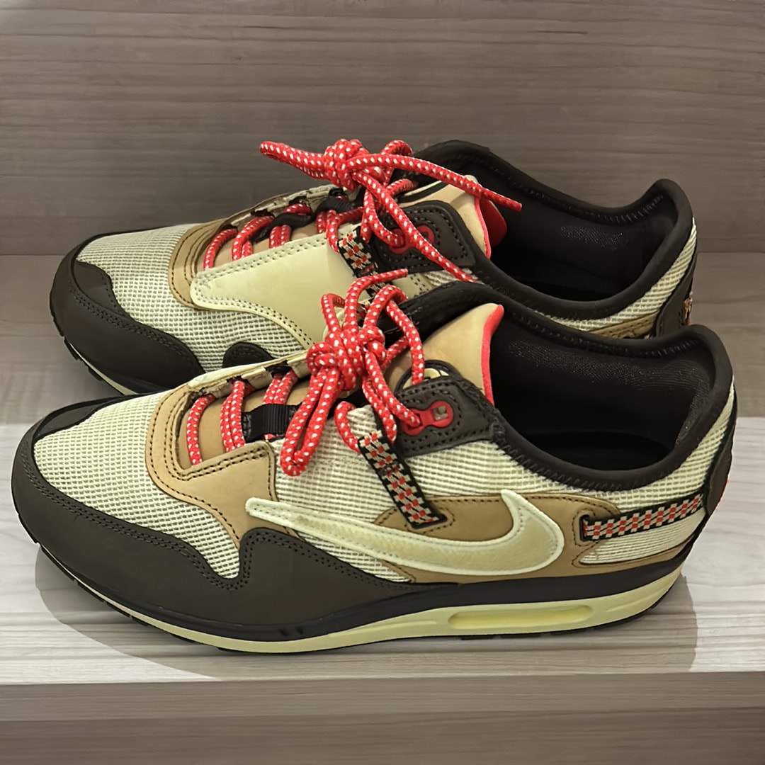 Travis Scott × Nike Air Max 1 "CACT.US Brown"