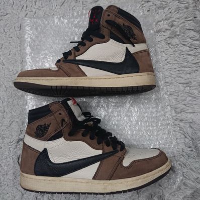 Travis Scott × Nike Air Jordan 1 Retro High OG TS SP "Sail/Dark Mocha"