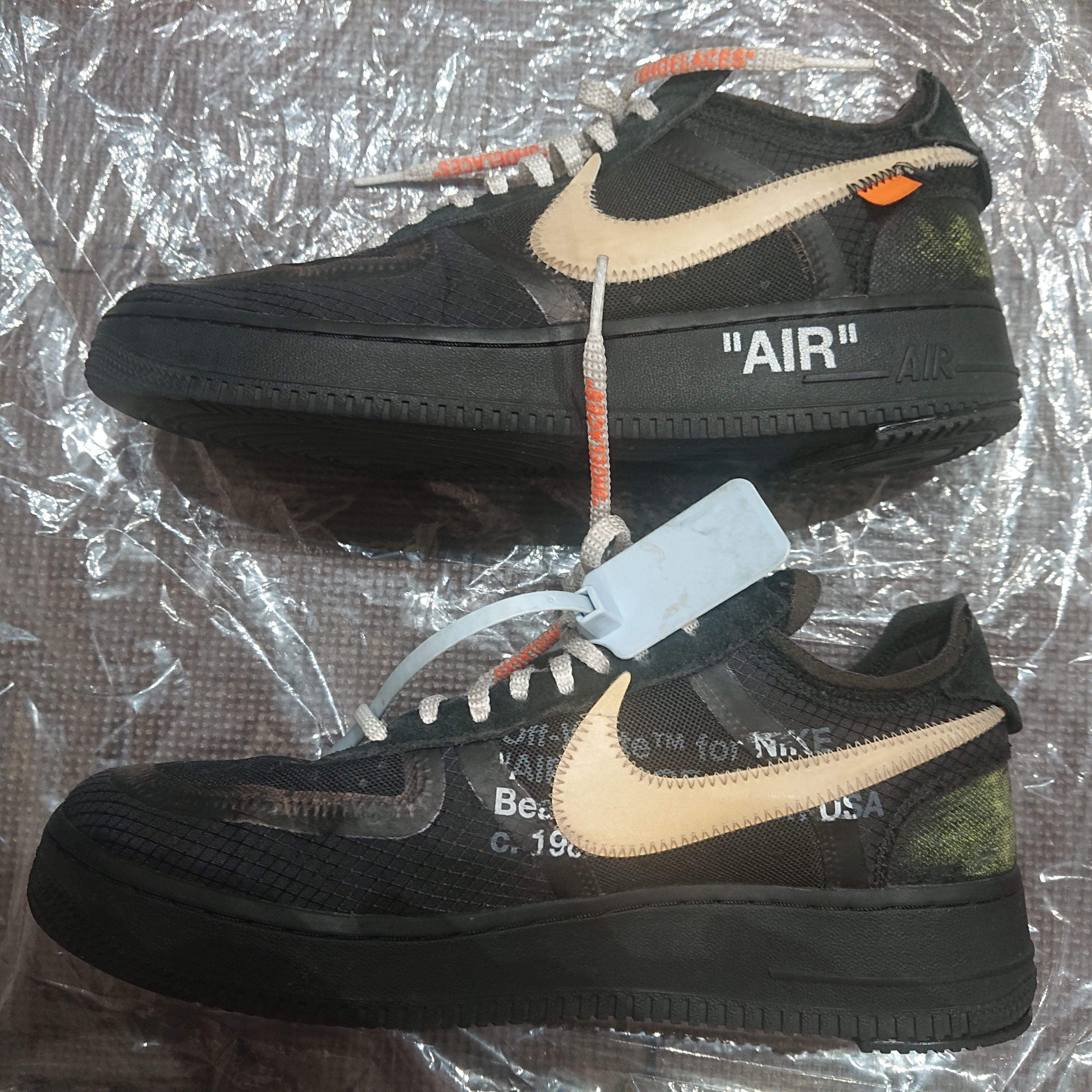 Off-White × Nike Air Force 1 Low "Black"