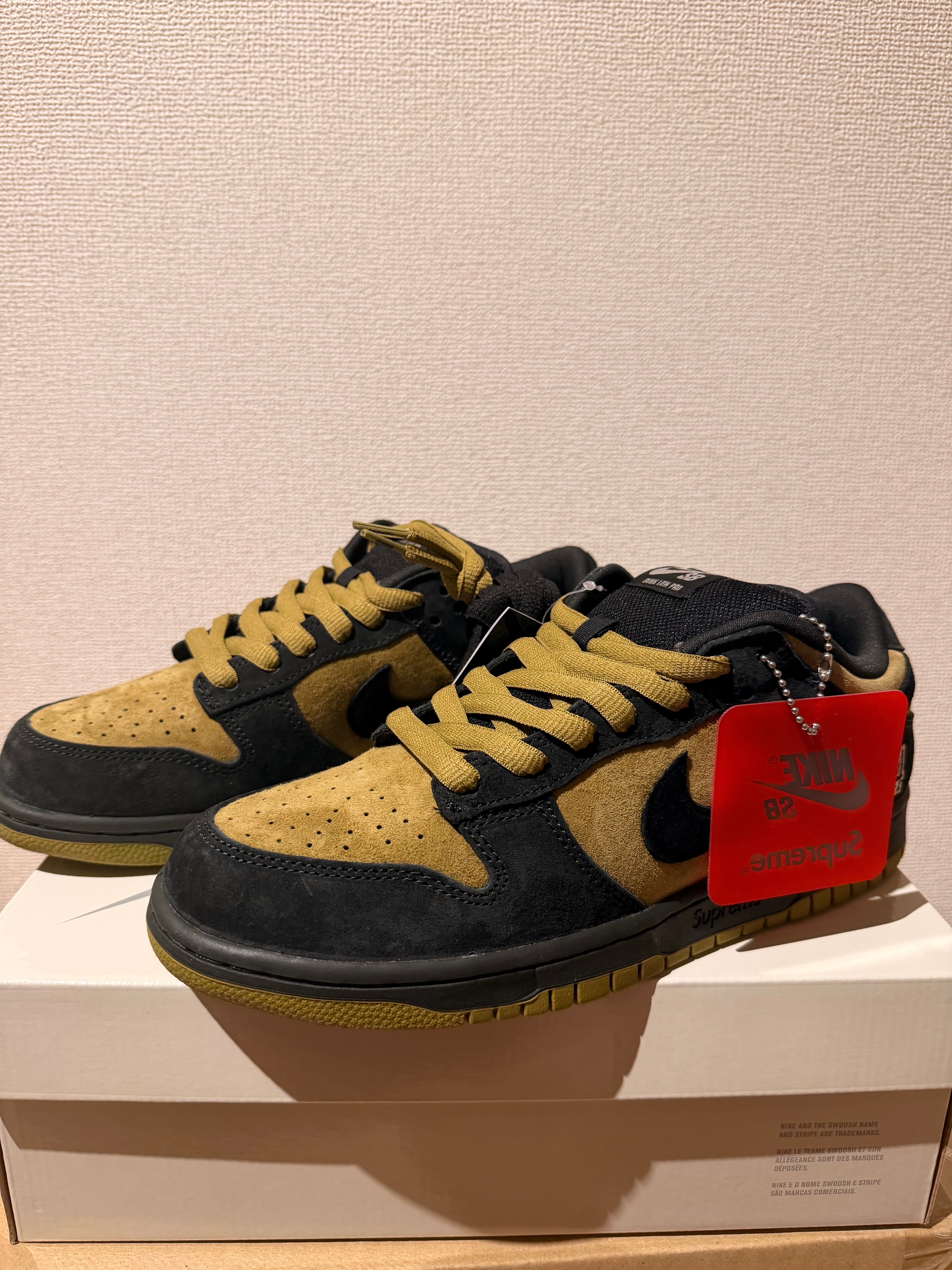 Supreme × Nike SB Dunk Low "Camper Green" (Asia Exclusive) (25FW Week2)