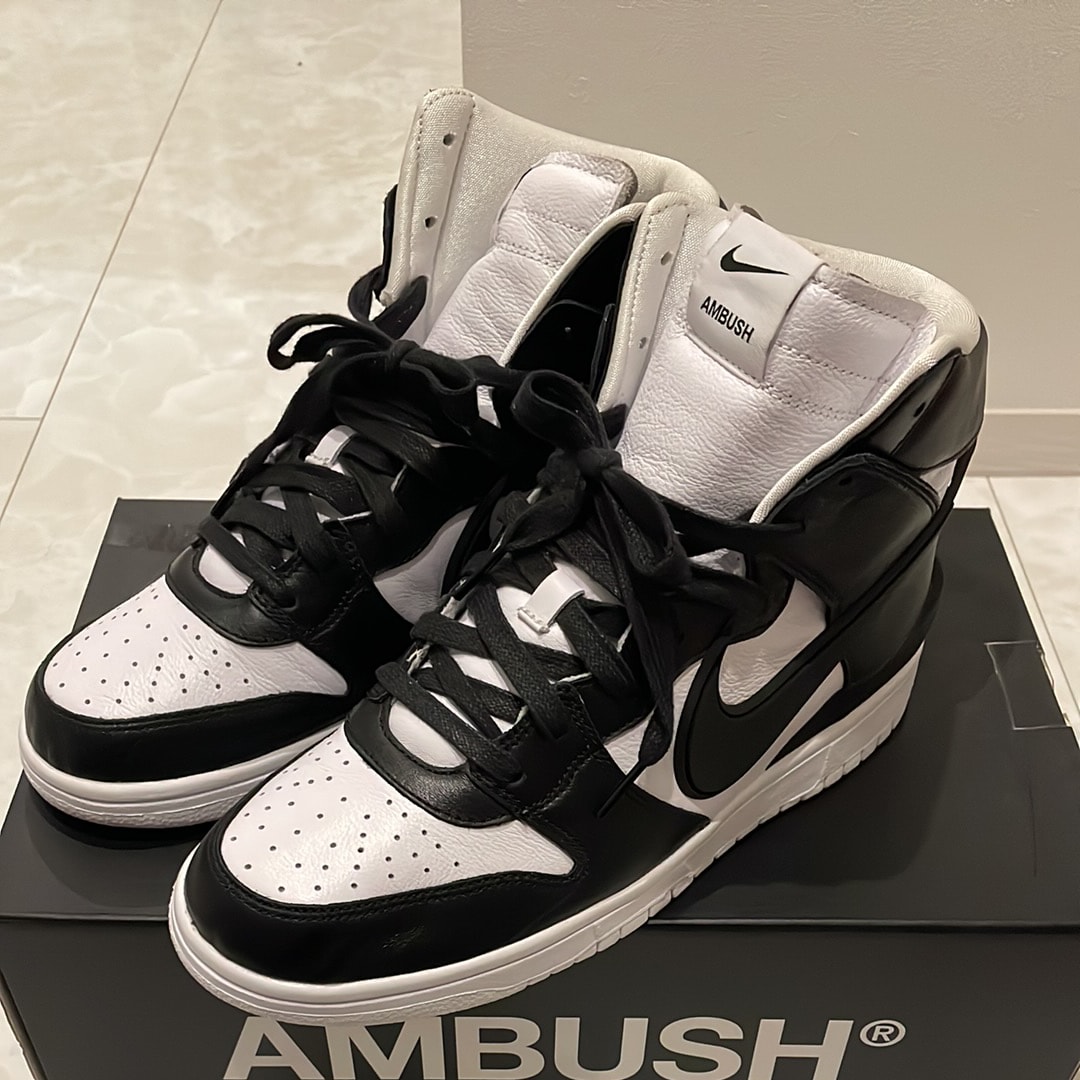 AMBUSH × Nike Dunk High "Black"