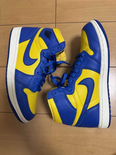 Nike Women's Air Jordan 1 High OG "Game Royal and Varsity Maize"