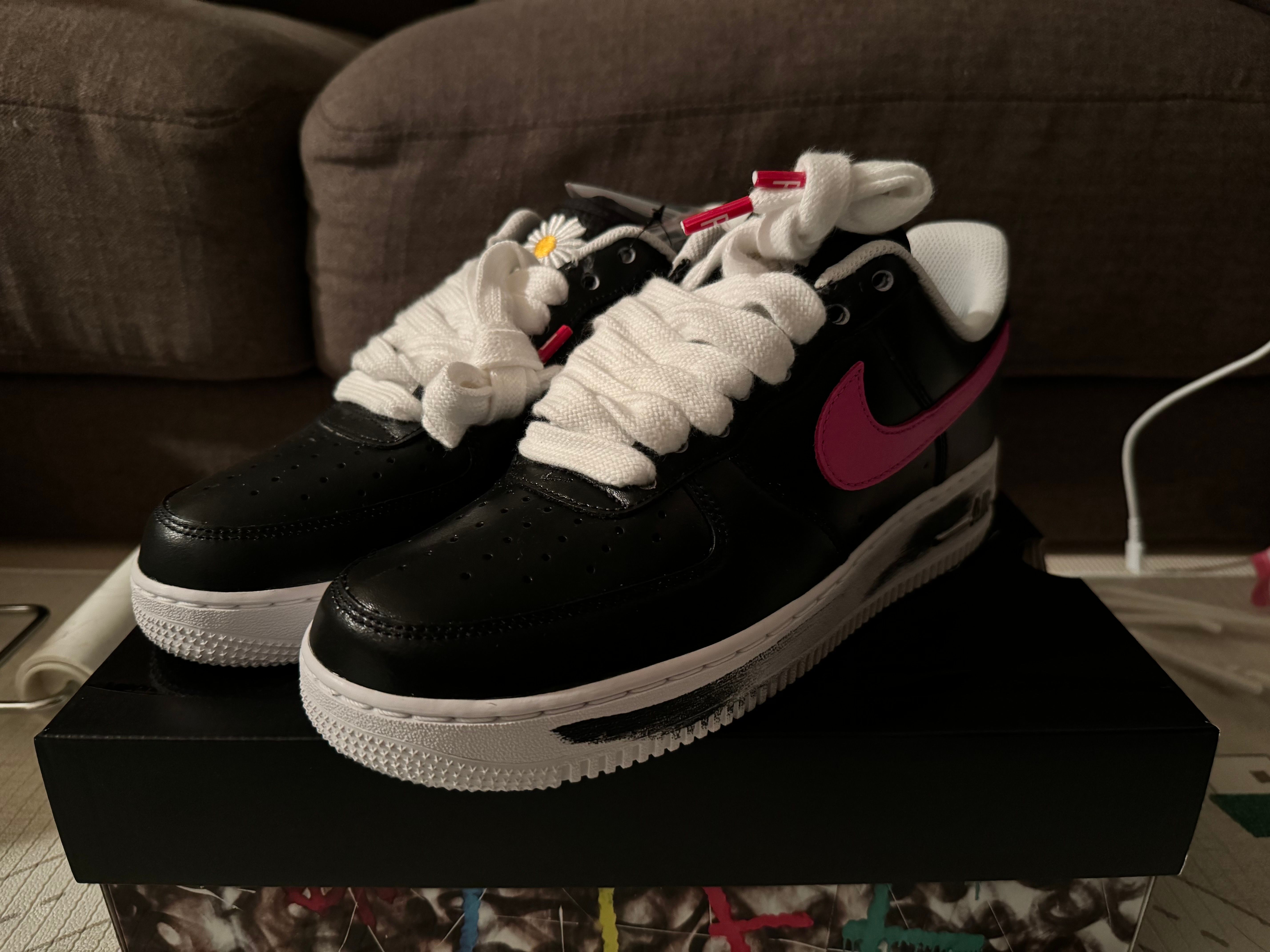 PEACEMINUSONE × Nike Air Force 1 Low '07 Para-Noise 3.0 "Black and Multi-Color" / G-DRAGON