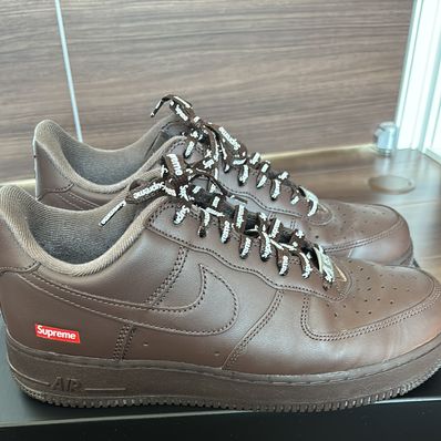 Supreme × Nike Air Force 1 Low "Baroque Brown"