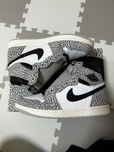 Nike Air Jordan 1 High OG "White Cement/Safari"