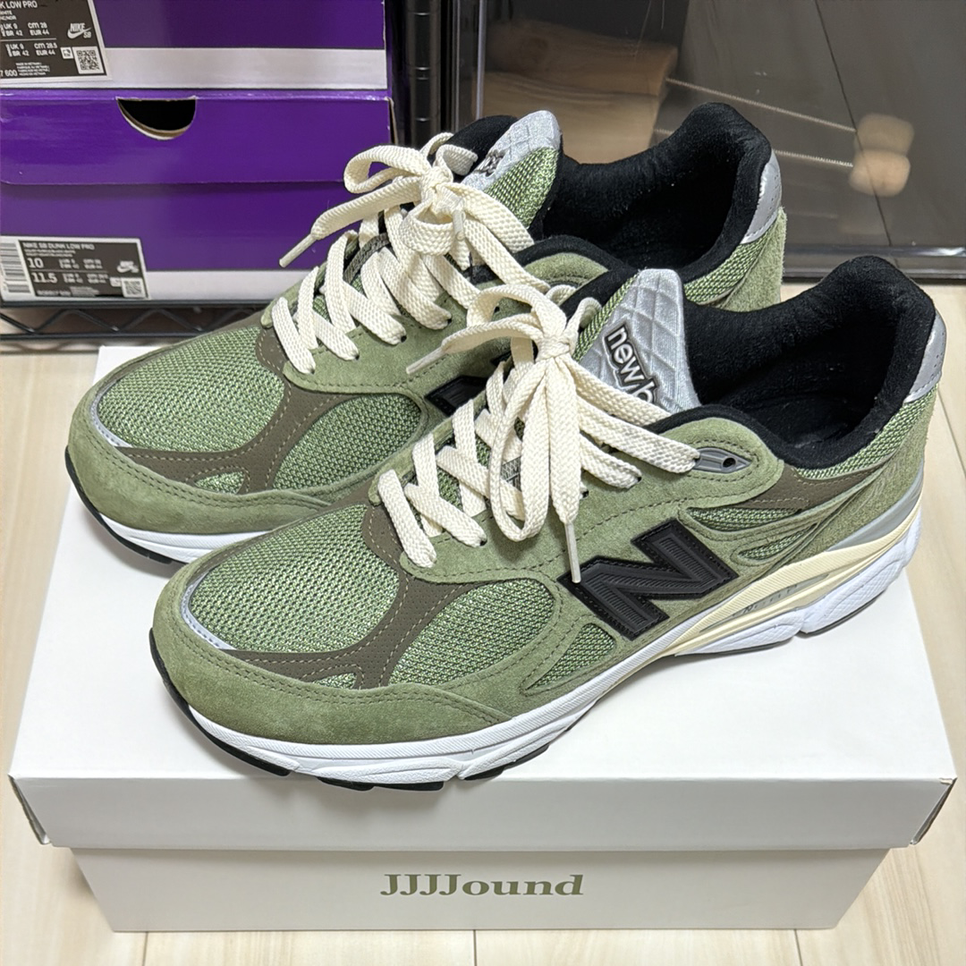 JJJJound × New Balance 990V3 "Green"