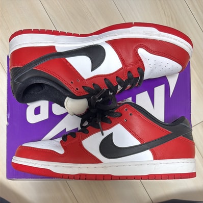 Nike SB Dunk Low Pro "J-Pack Chicago/Varsity Red and White"