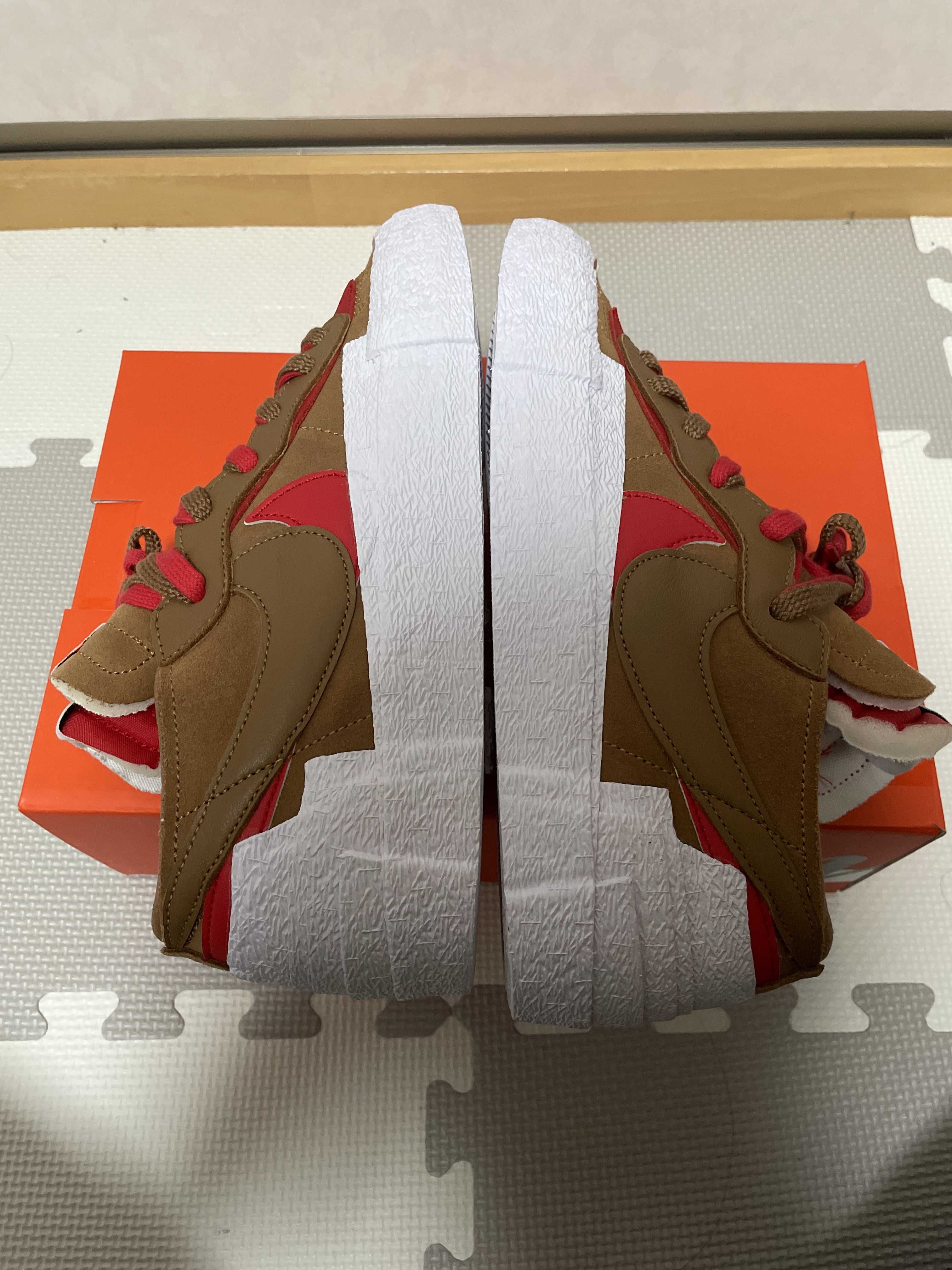 SACAI × NIKE BLAZER LOW "BRITISH TAN"
