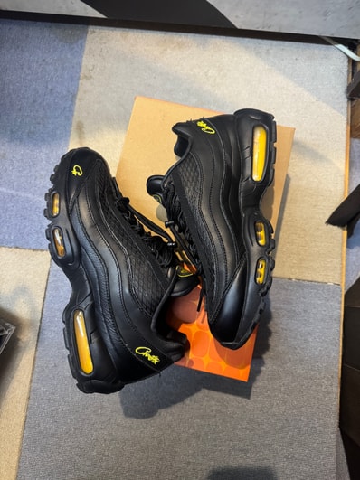 Corteiz × Nike Air Max 95 "Black and Tour Yellow"