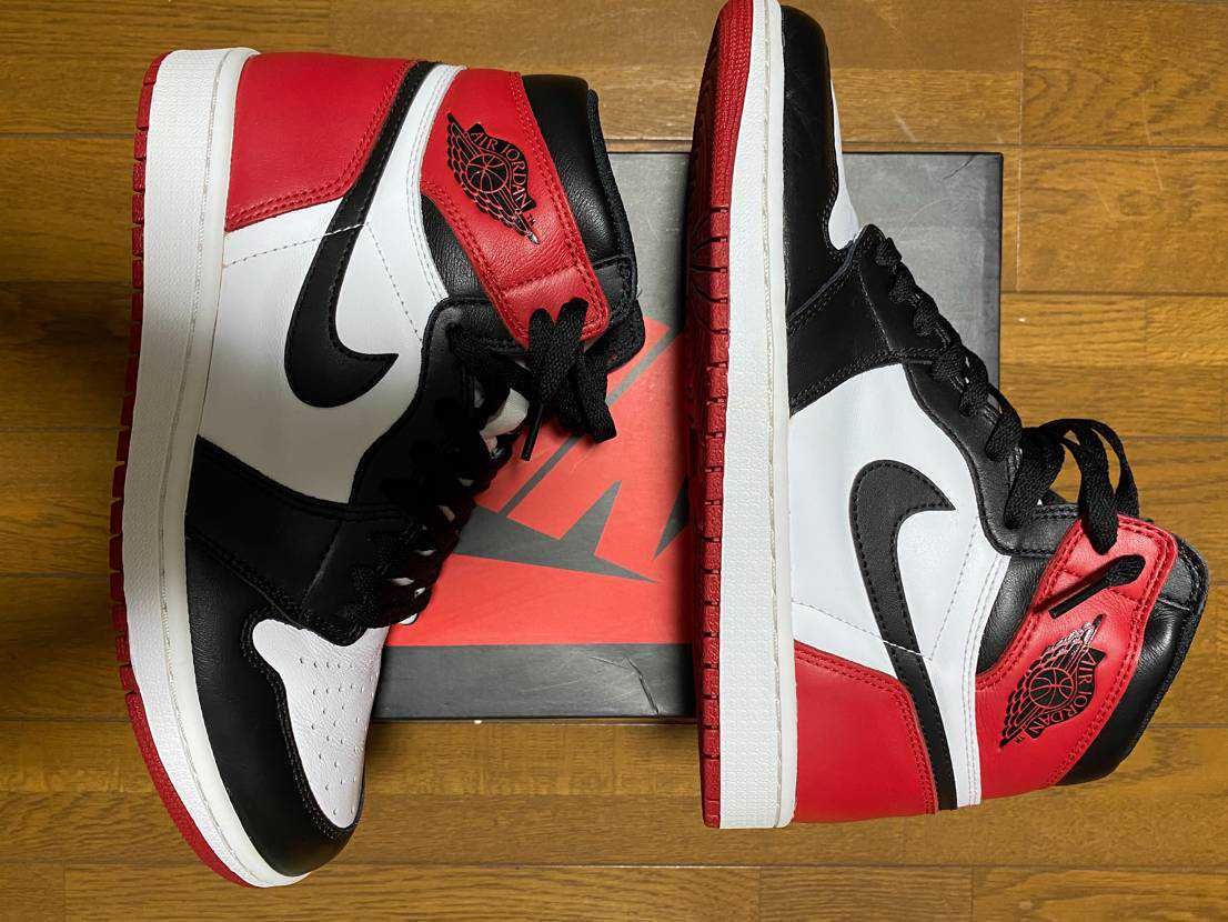 Nike Air Jordan 1 Retro High OG "Black Toe"(2016)