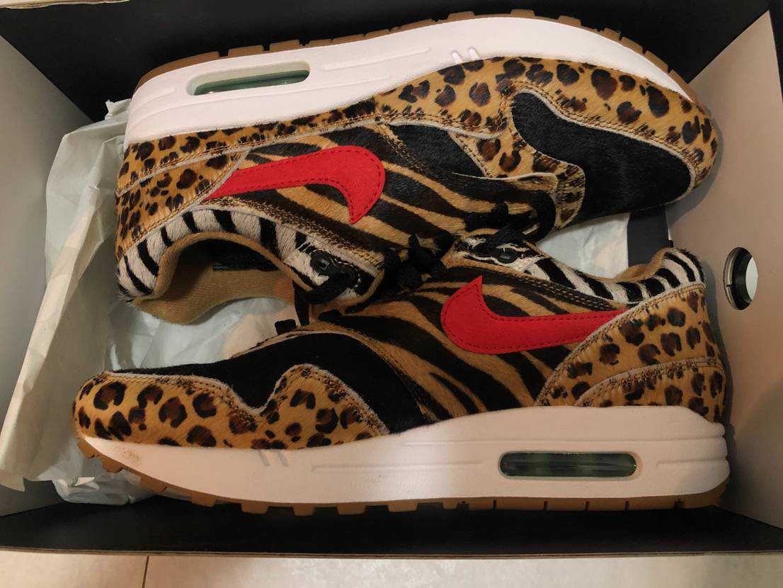 atmos × Nike Air Max 1 DLX "Animal Pack/Safari"
