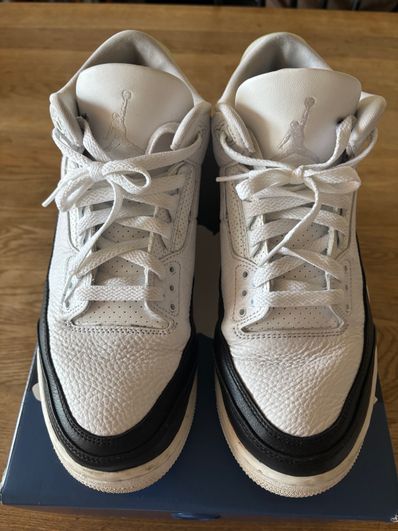 Fragment × Nike Air Jordan 3 "White/Black"