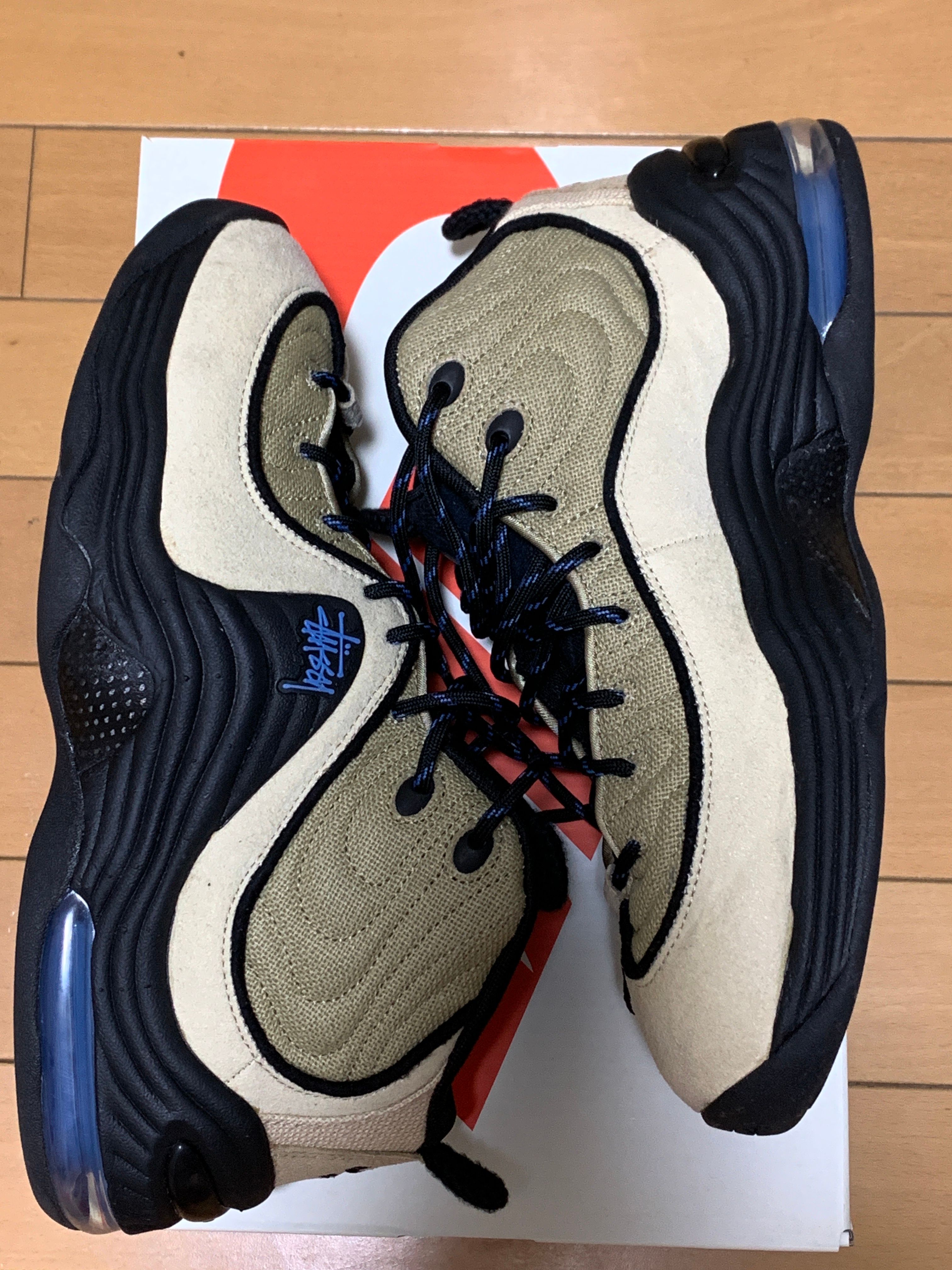 Stussy × Nike Air Penny 2 "Rattan and Limestone"