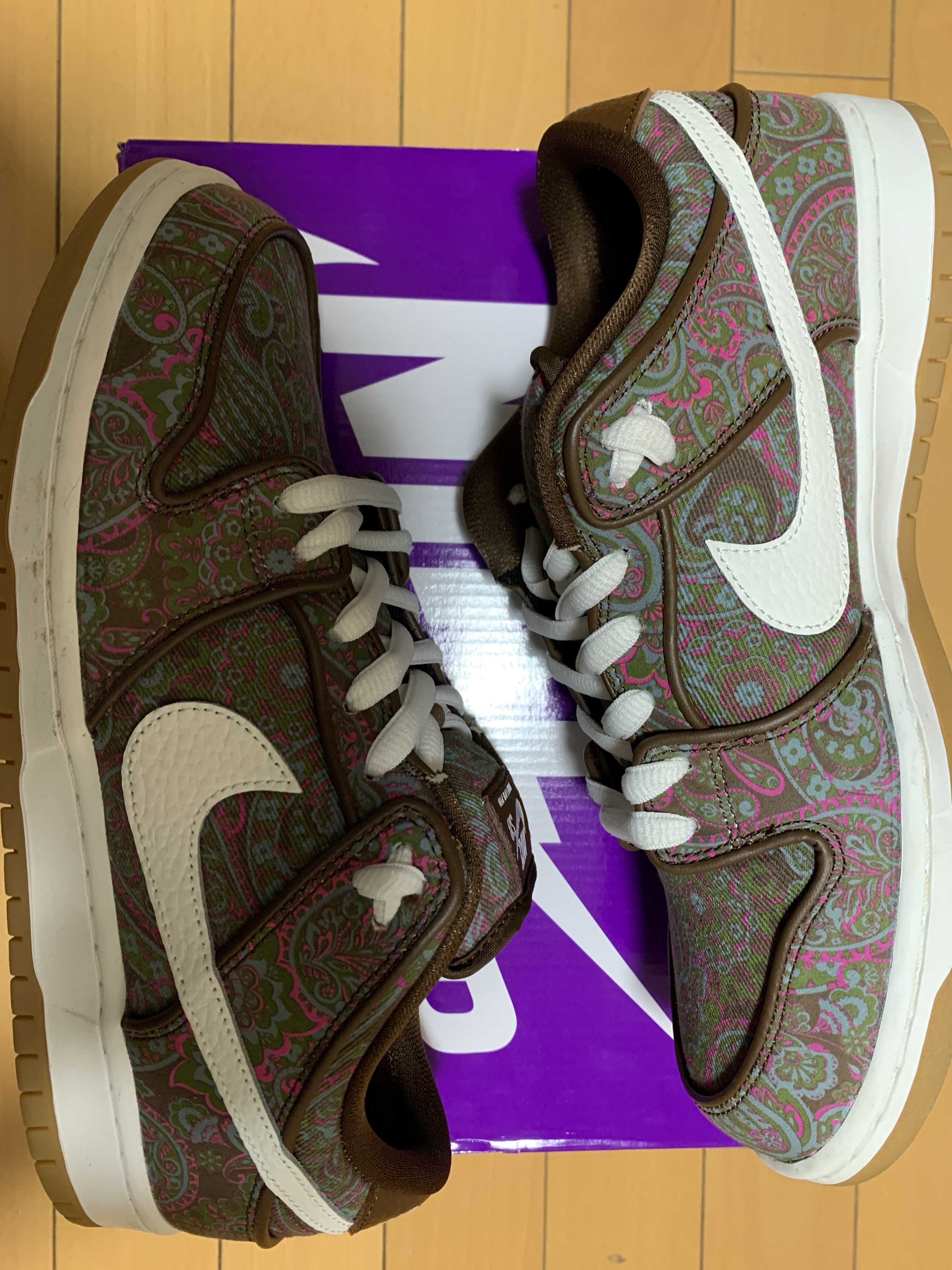 Nike SB Dunk Low PRM "Brown Paisley"