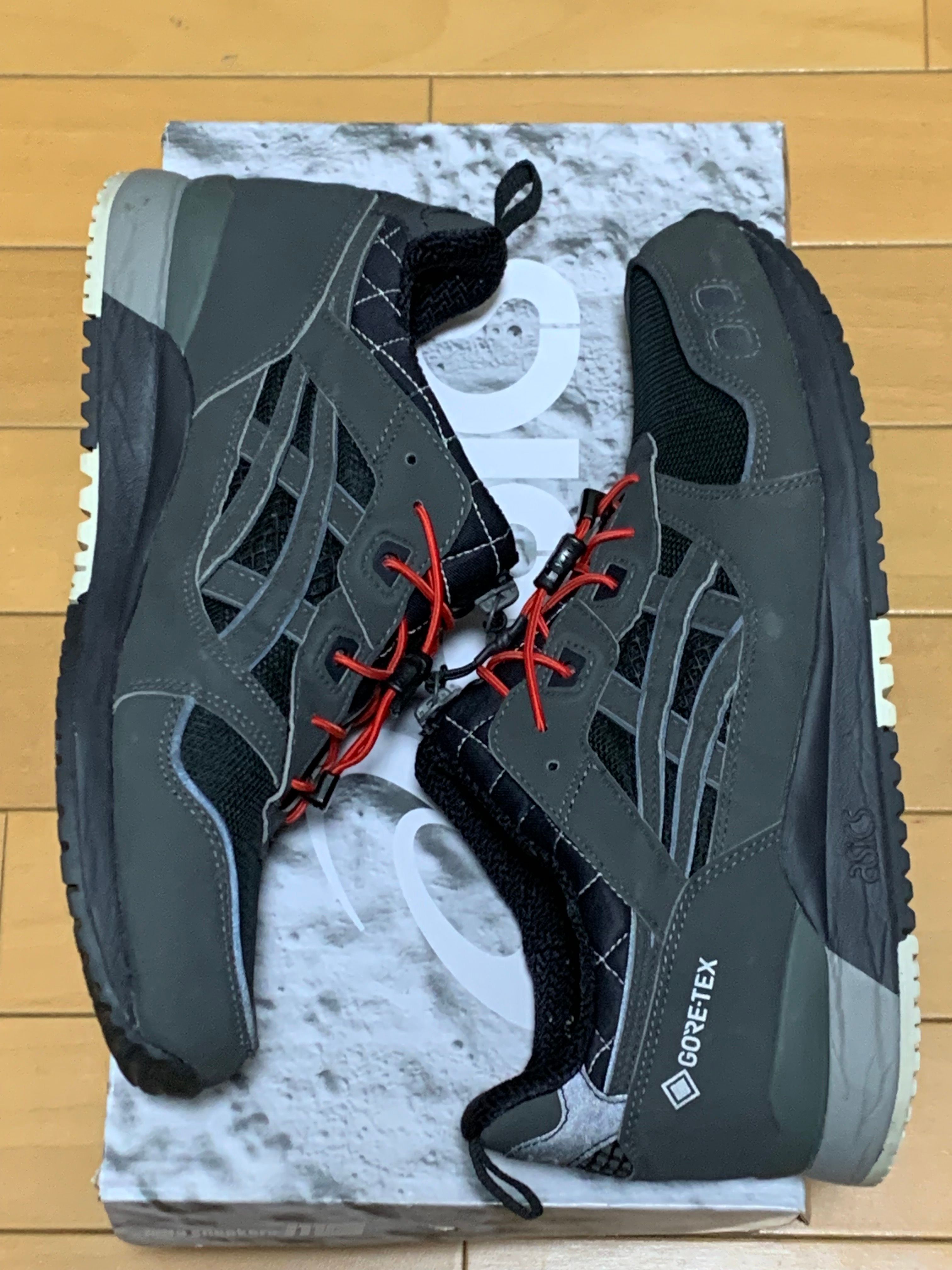 mita sneakers × bal × Asics Gel-Lyte 3 OG "Gunmetal/Black"