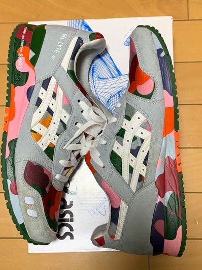COMME desGARÇONS SHIRT × ASICS GEL-LYTE 3 "CAMOUFLAGE"