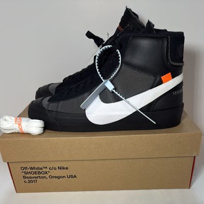 Off-White × Nike Blazer Studio Mid "Grim Reaper"