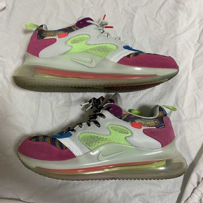 ODELL BECKHAM JR × NIKE AIR MAX 720 "White/Wine Red"