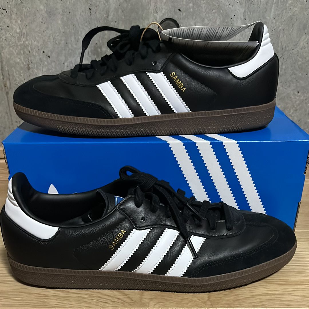 adidas Samba OG "Core Black/Cloud White/Gum"