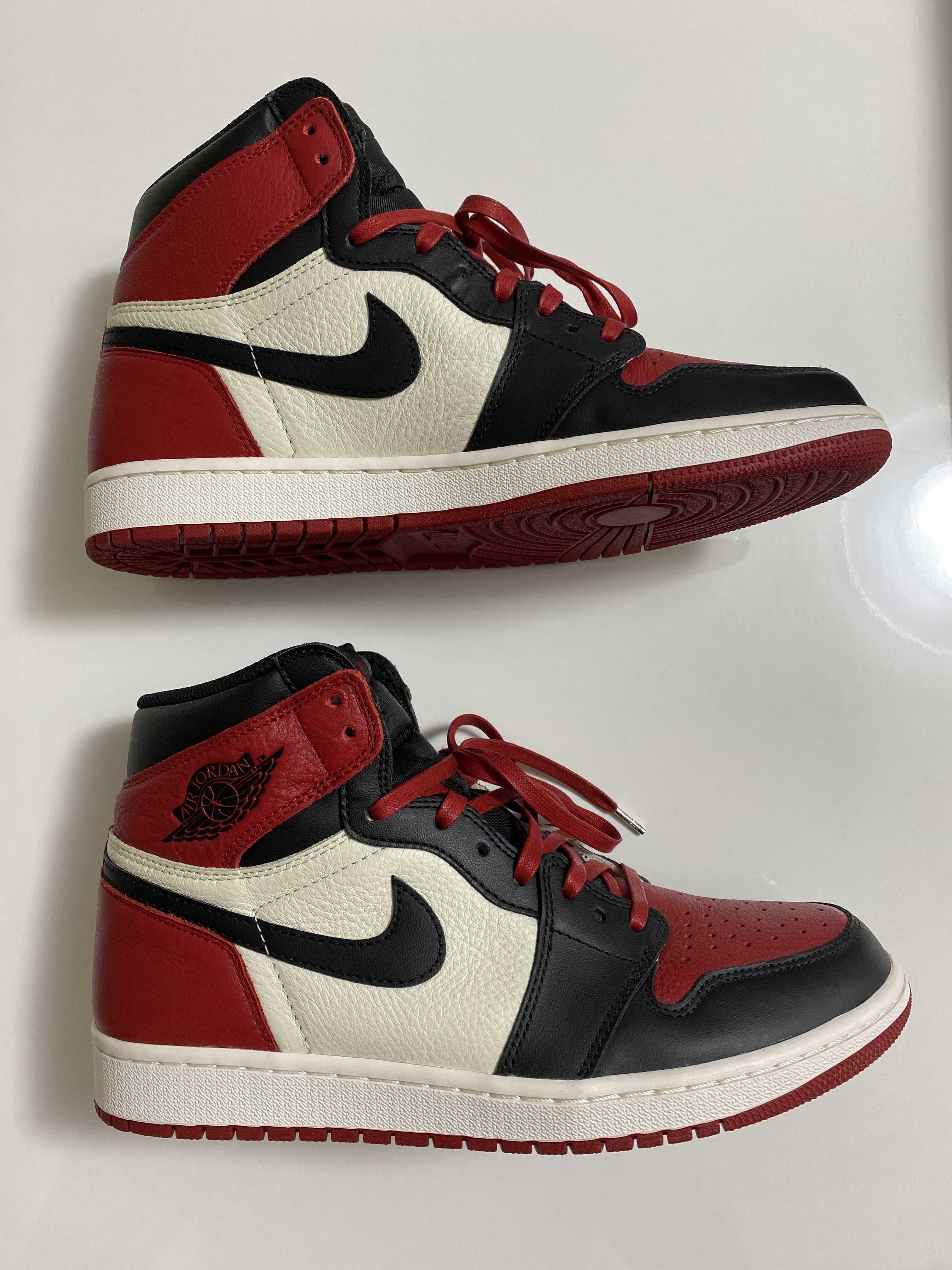 Nike Air Jordan 1 Retro High OG "Bred Toe"