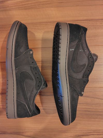 Travis Scott × Nike Air Jordan 1 Low OG SP "Velvet Brown and Dark Mocha"