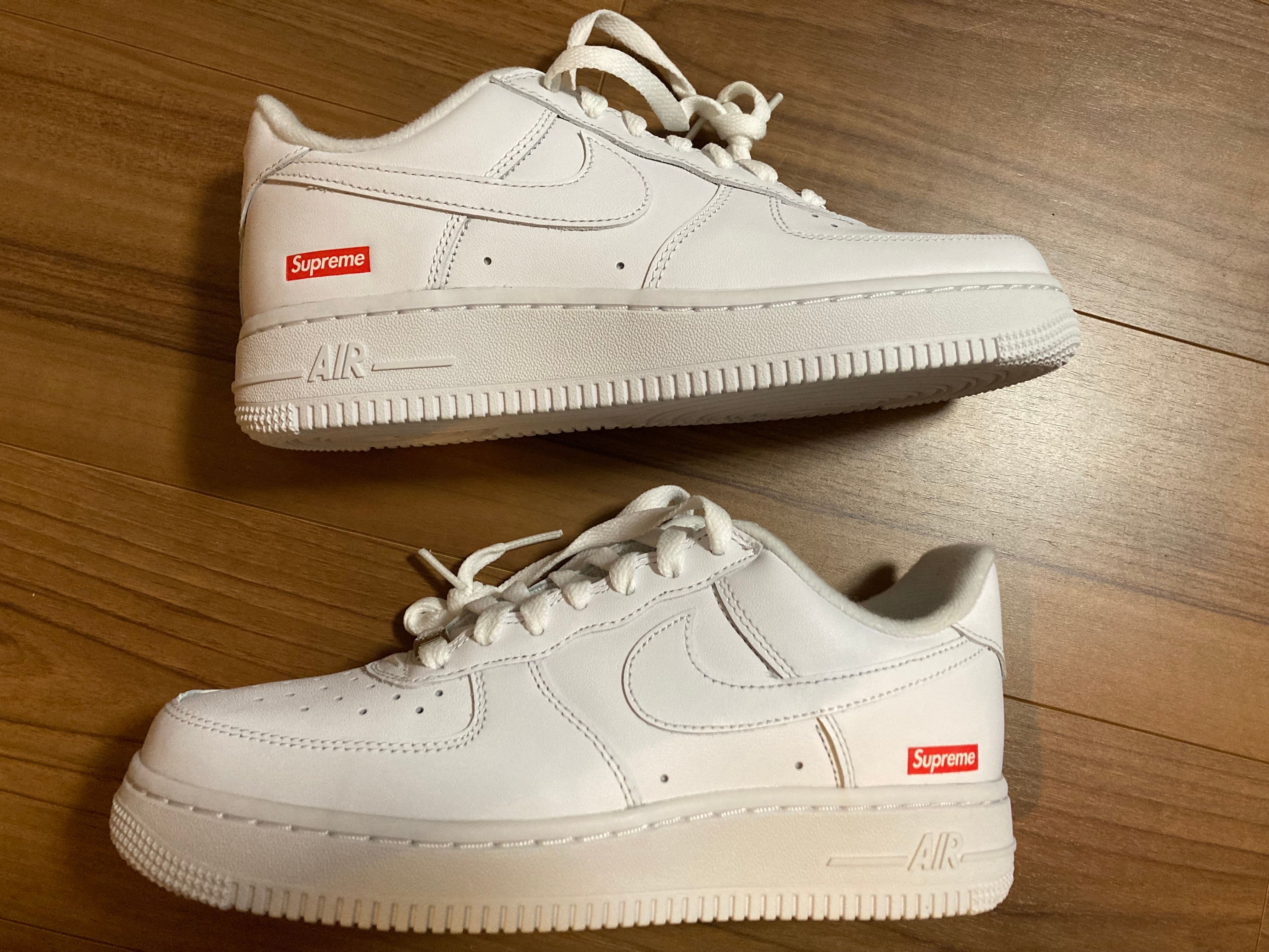 Supreme × Nike Air Force 1 Low "White"