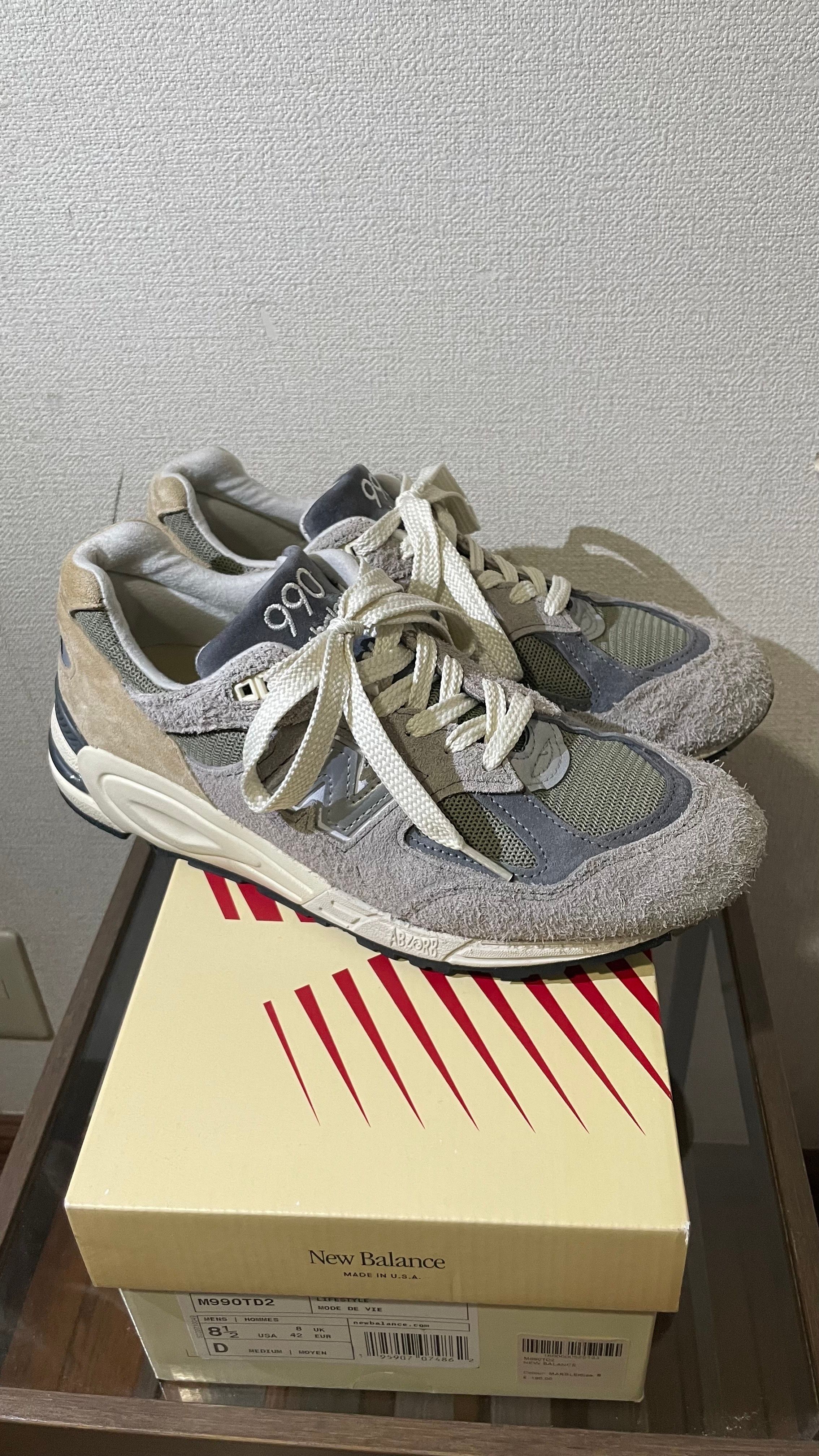 New Balance 990V2 "Gray"