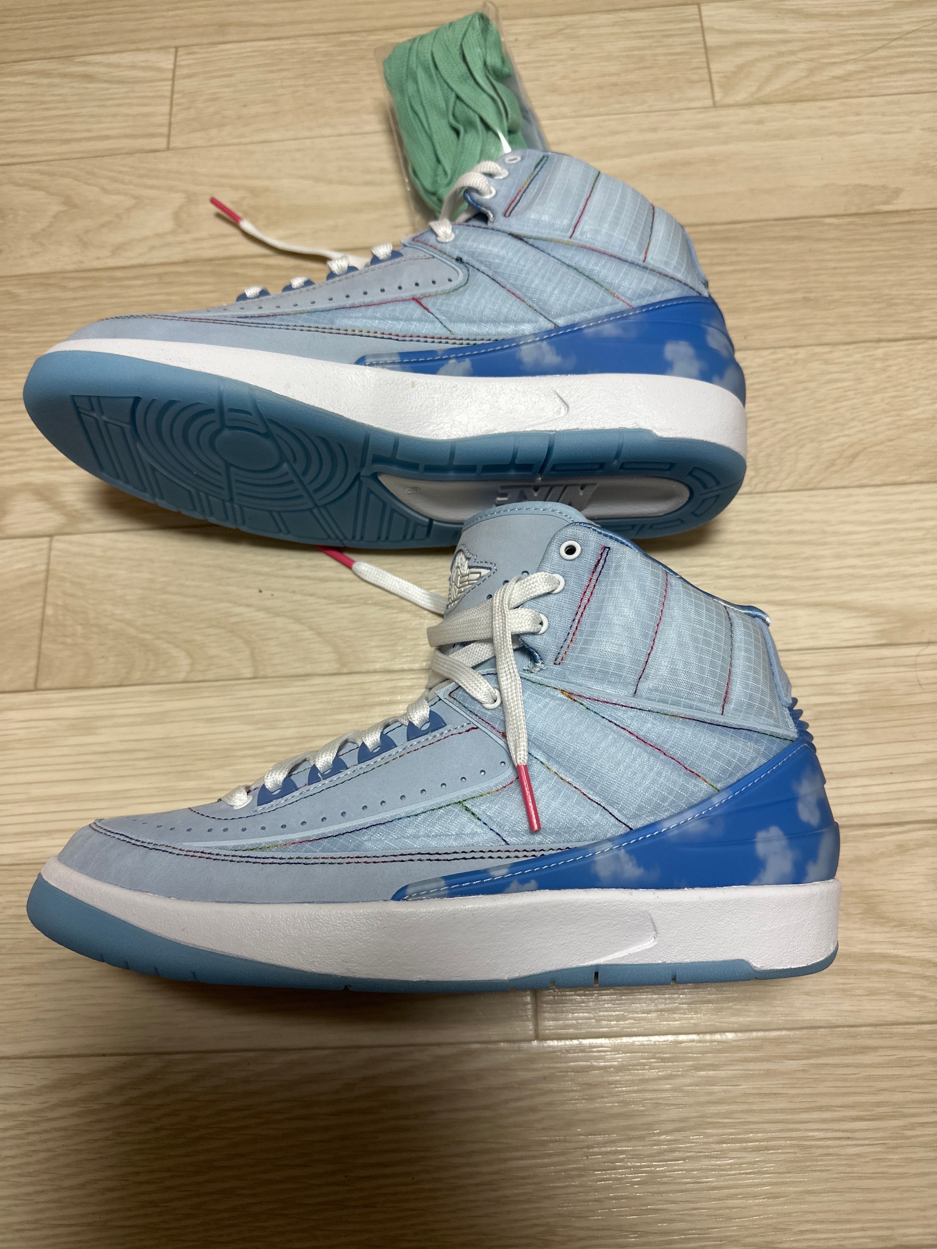 J Balvin × Nike Air Jordan 2 Retro SP "Celestine Blue/White/Multi Color"
