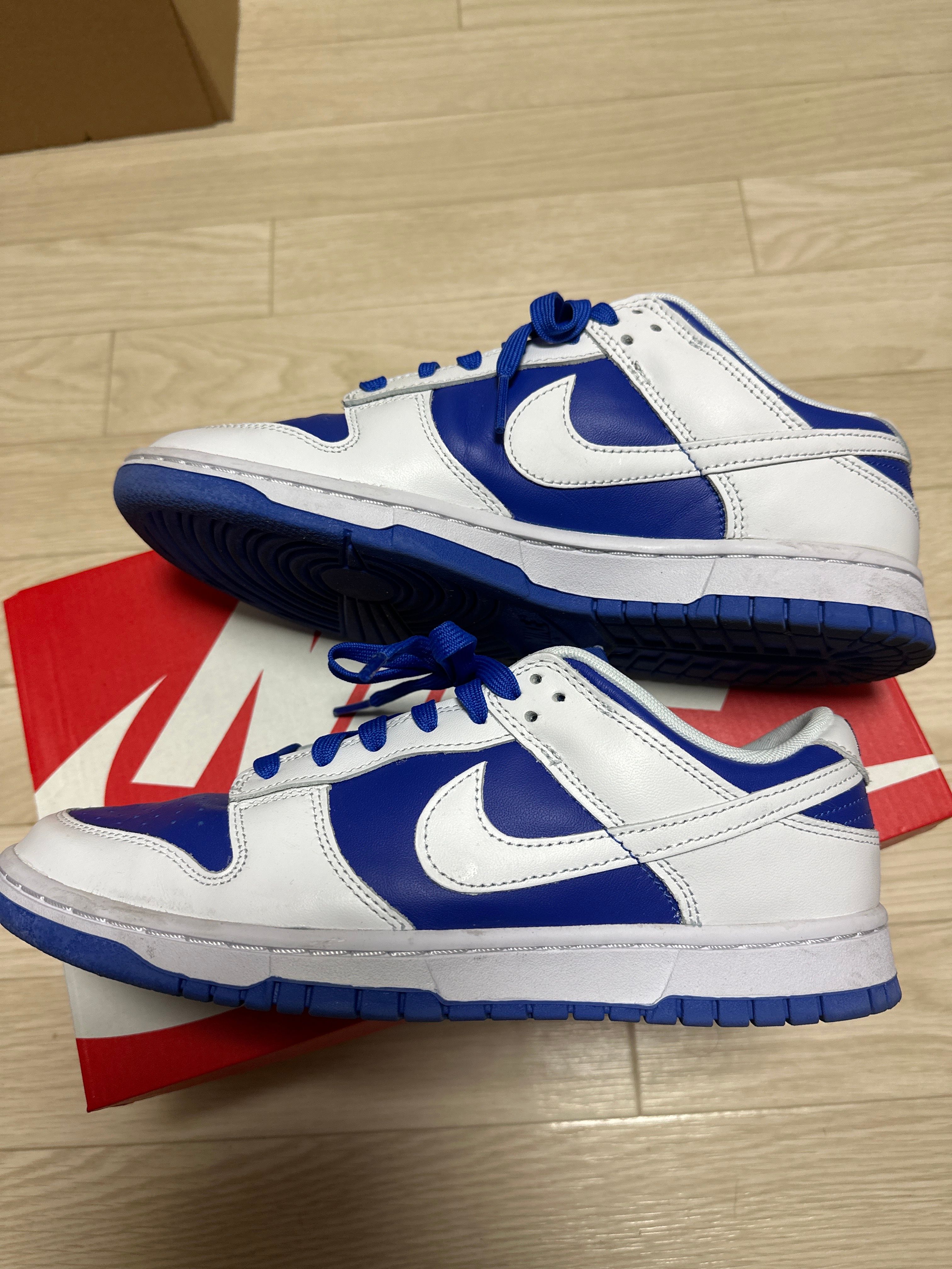 Nike Dunk Low Retro "Racer Blue and White"