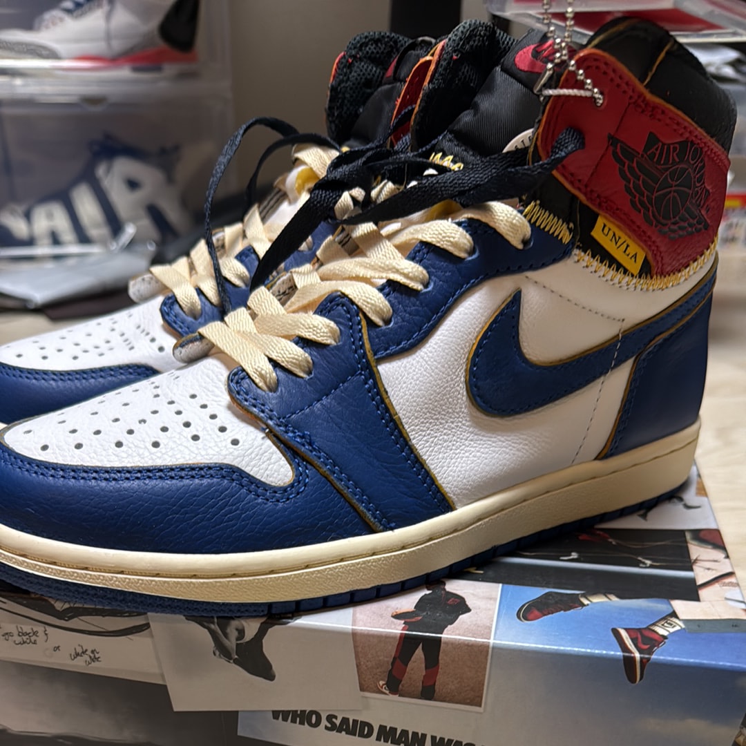 UNION × Nike Air Jordan 1 Retro High OG NRG "Storm Blue/Varsity Red"