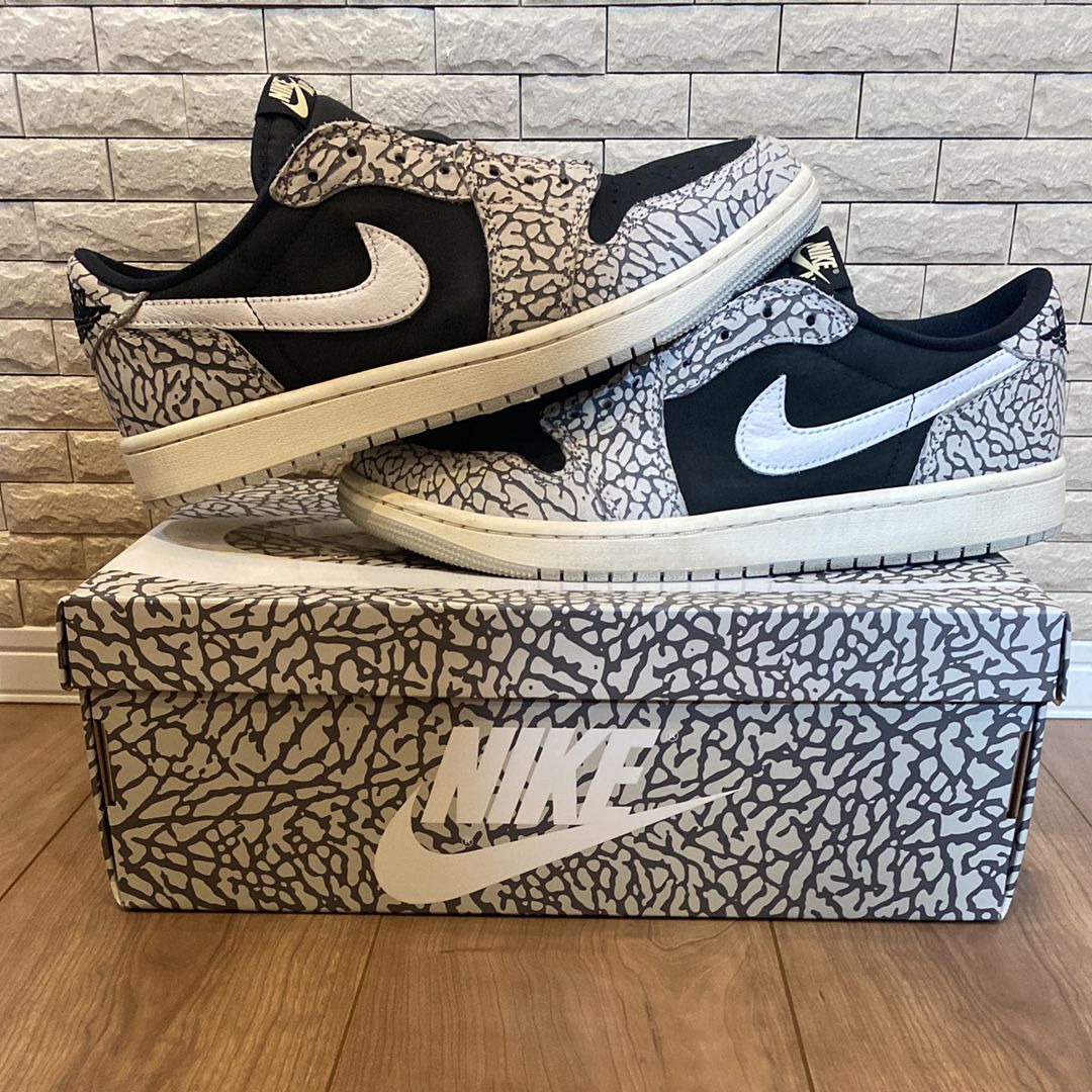 Nike Air Jordan 1 Retro Low OG "Black Cement"