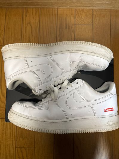 Supreme × Nike Air Force 1 Low "White"
