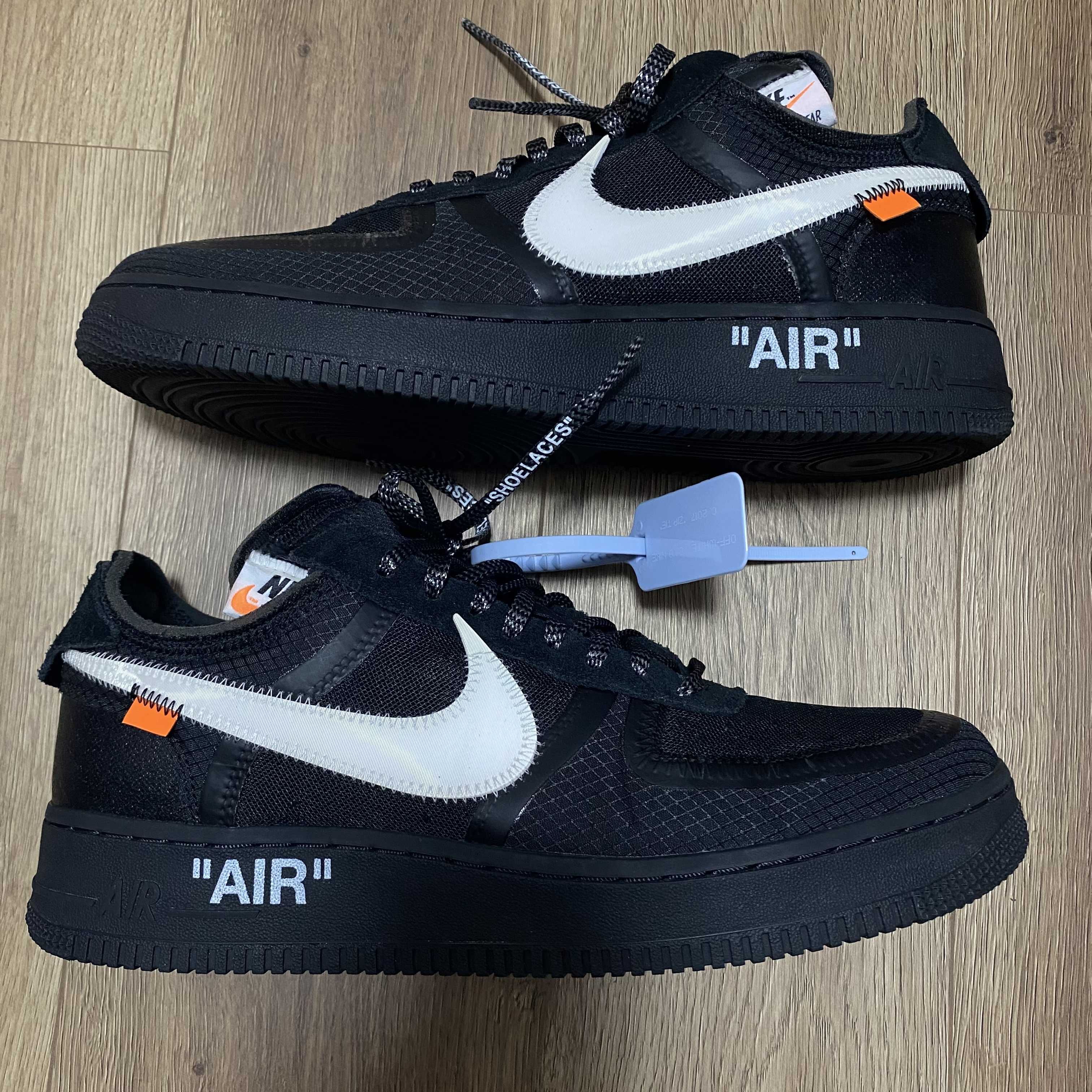 Off-White × Nike Air Force 1 Low "Black"
