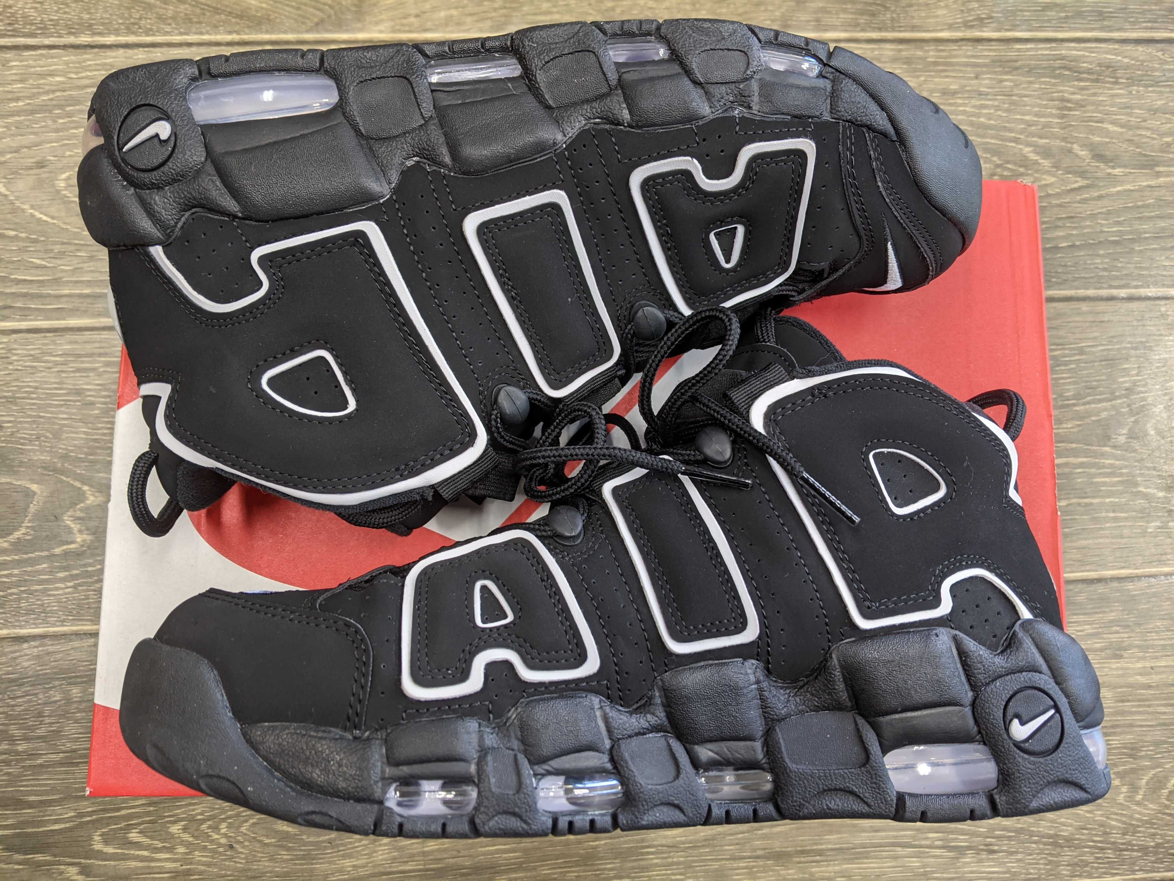 Nike Air More Uptempo "Black/White"(2020)