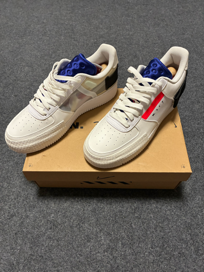 Nike Air Force 1 Low Type "Summit White/Red Orbit/White/Black"