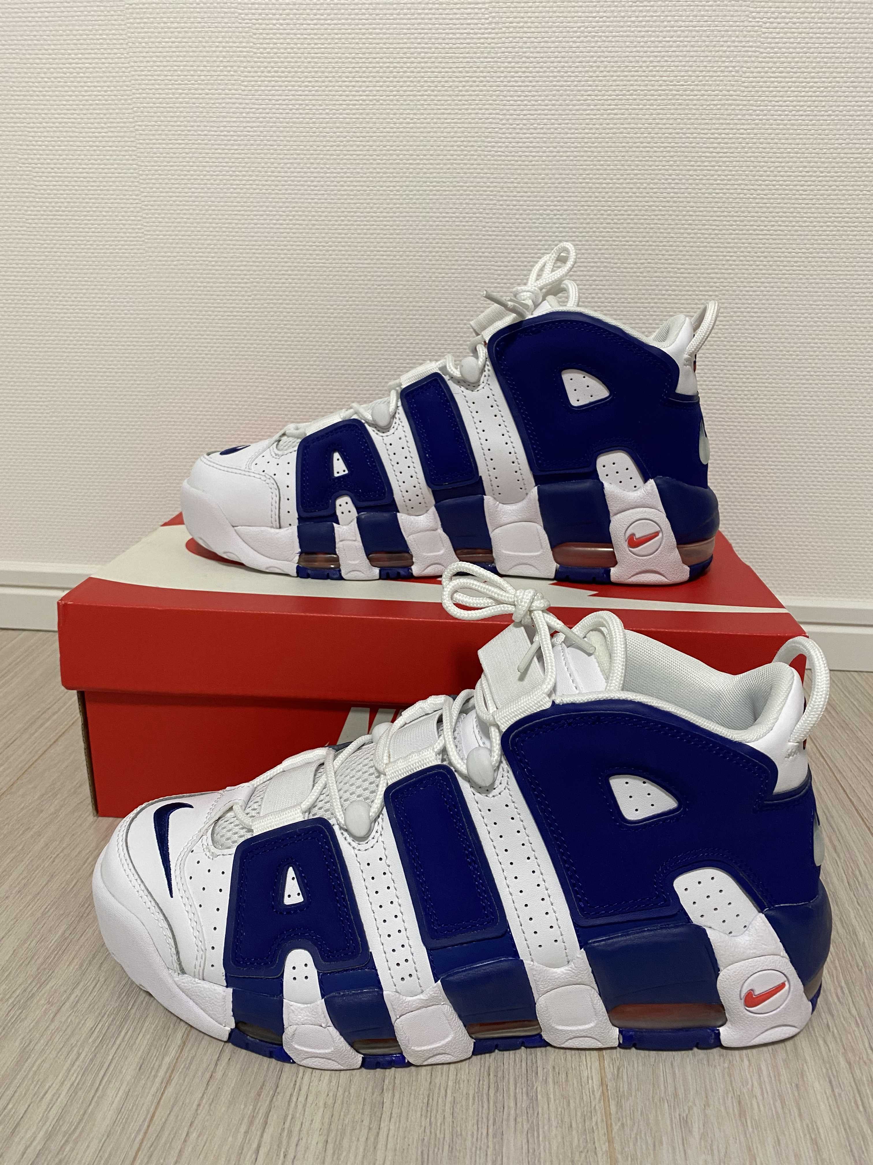 NIKE AIR MORE UPTEMPO 96 "WHITE/DEEP ROYAL BLUE"