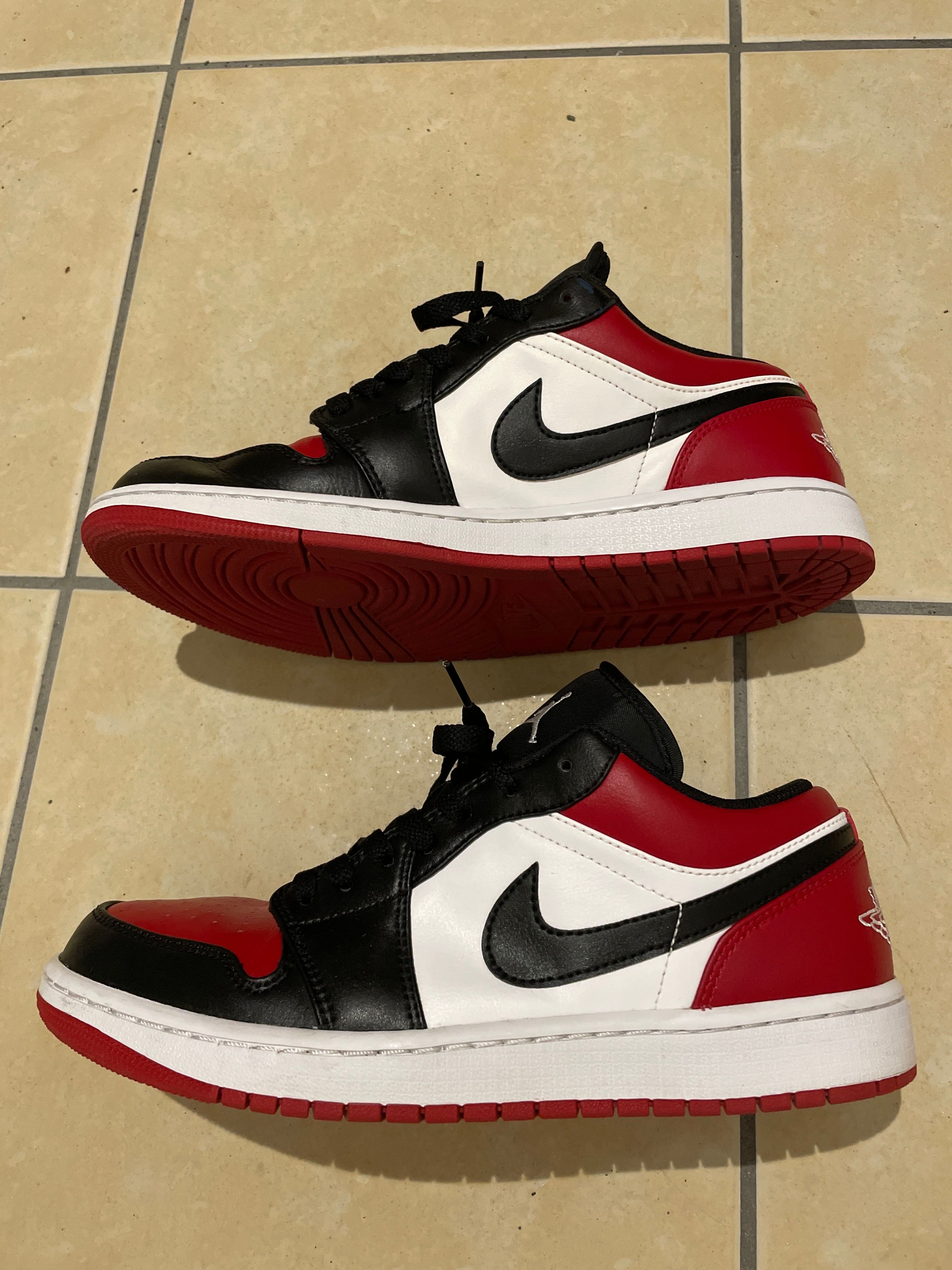 Nike Air Jordan 1 Low "Bred Toe"
